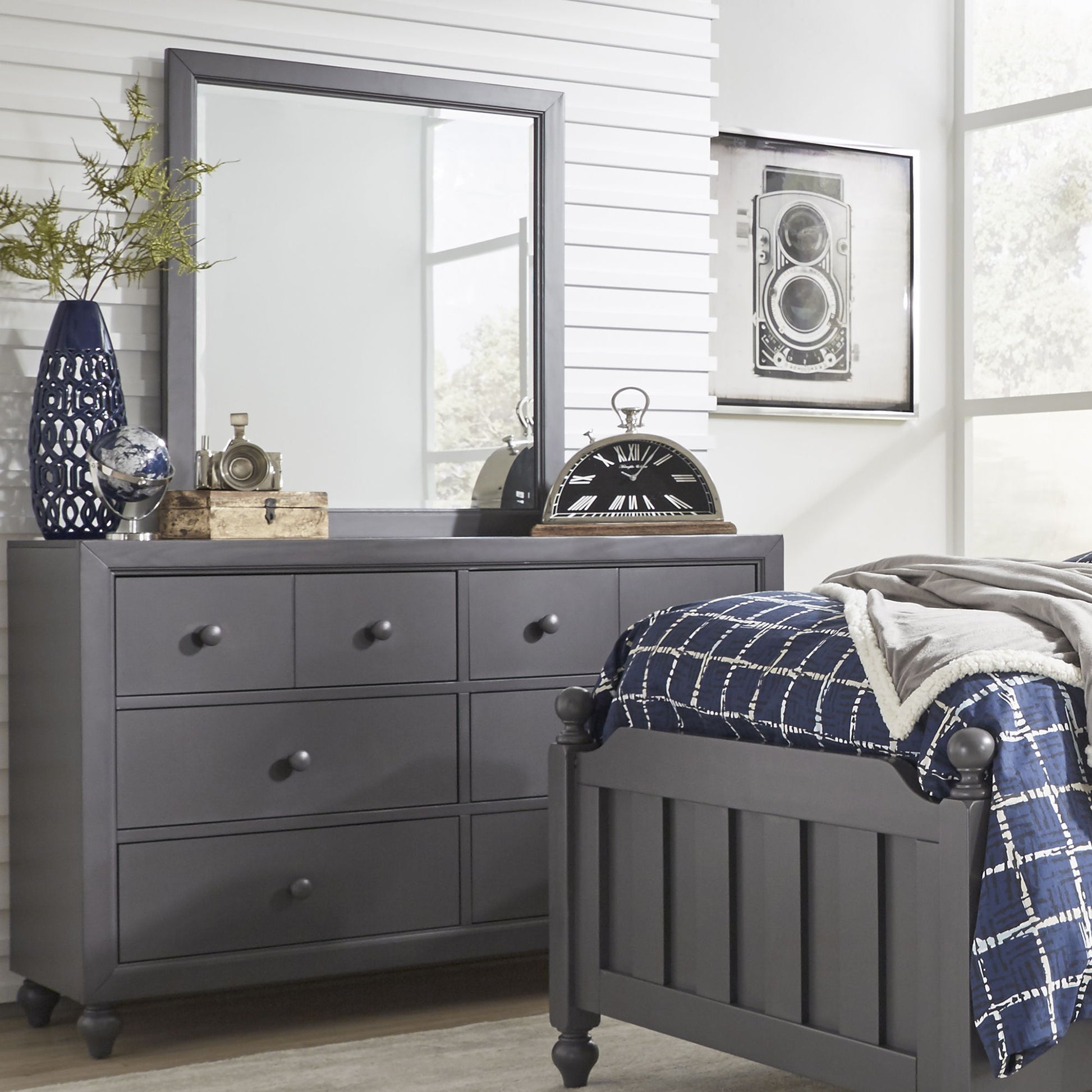 Cottage View - Dresser & Mirror - Hornell Furniture Outlet