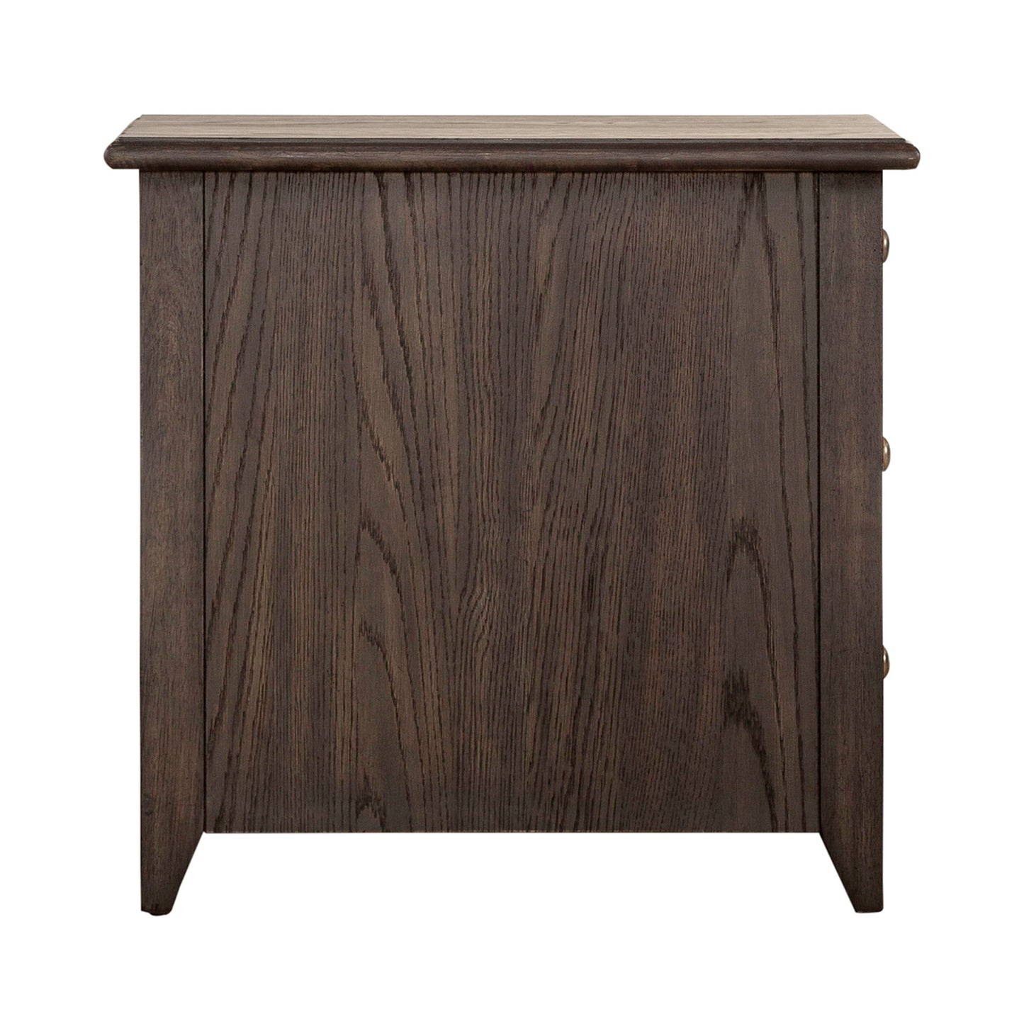 Mill Creek - Chair Side Table - Dark Brown - Hornell Furniture Outlet