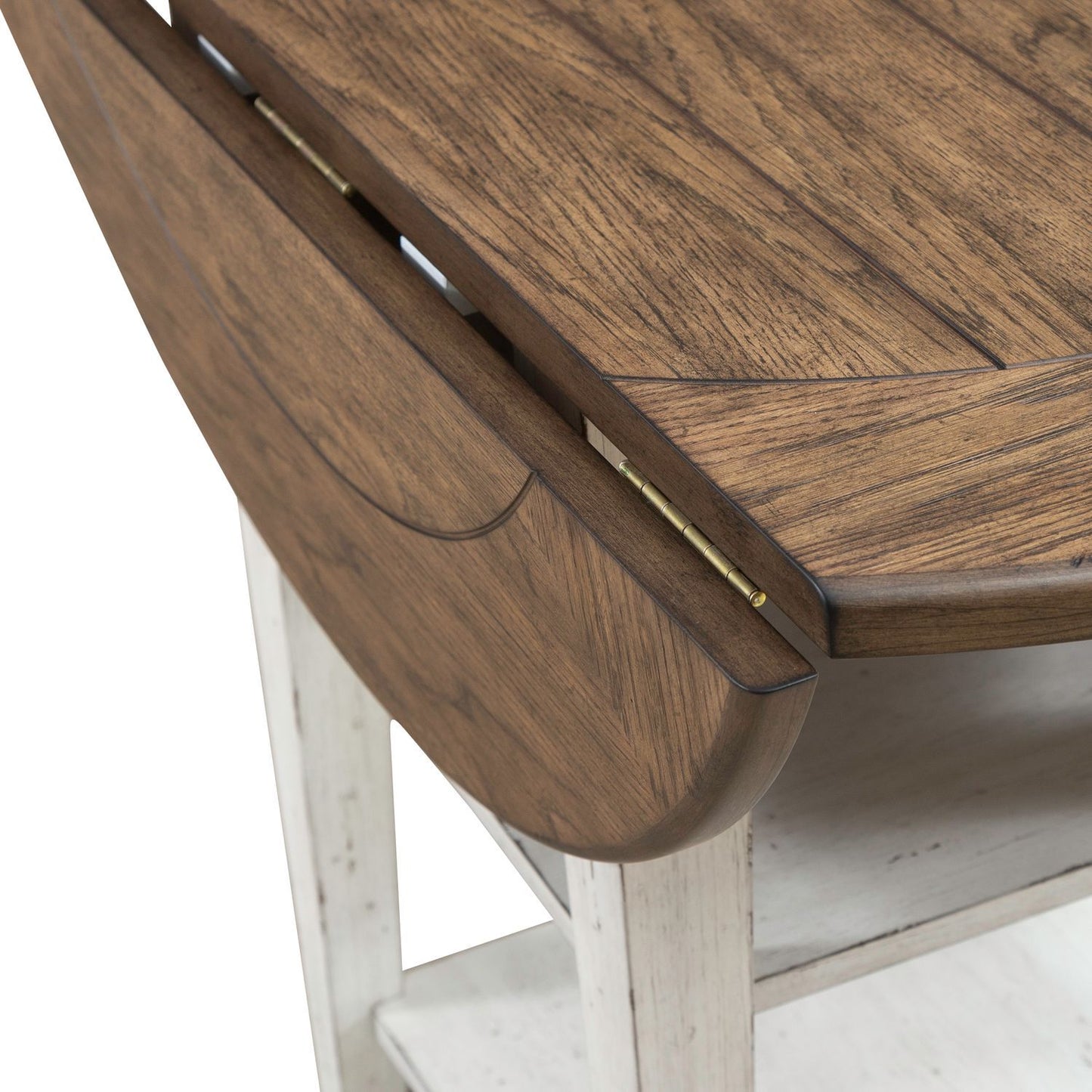 Al Fresco - Drop Leaf Table - White - Hornell Furniture Outlet
