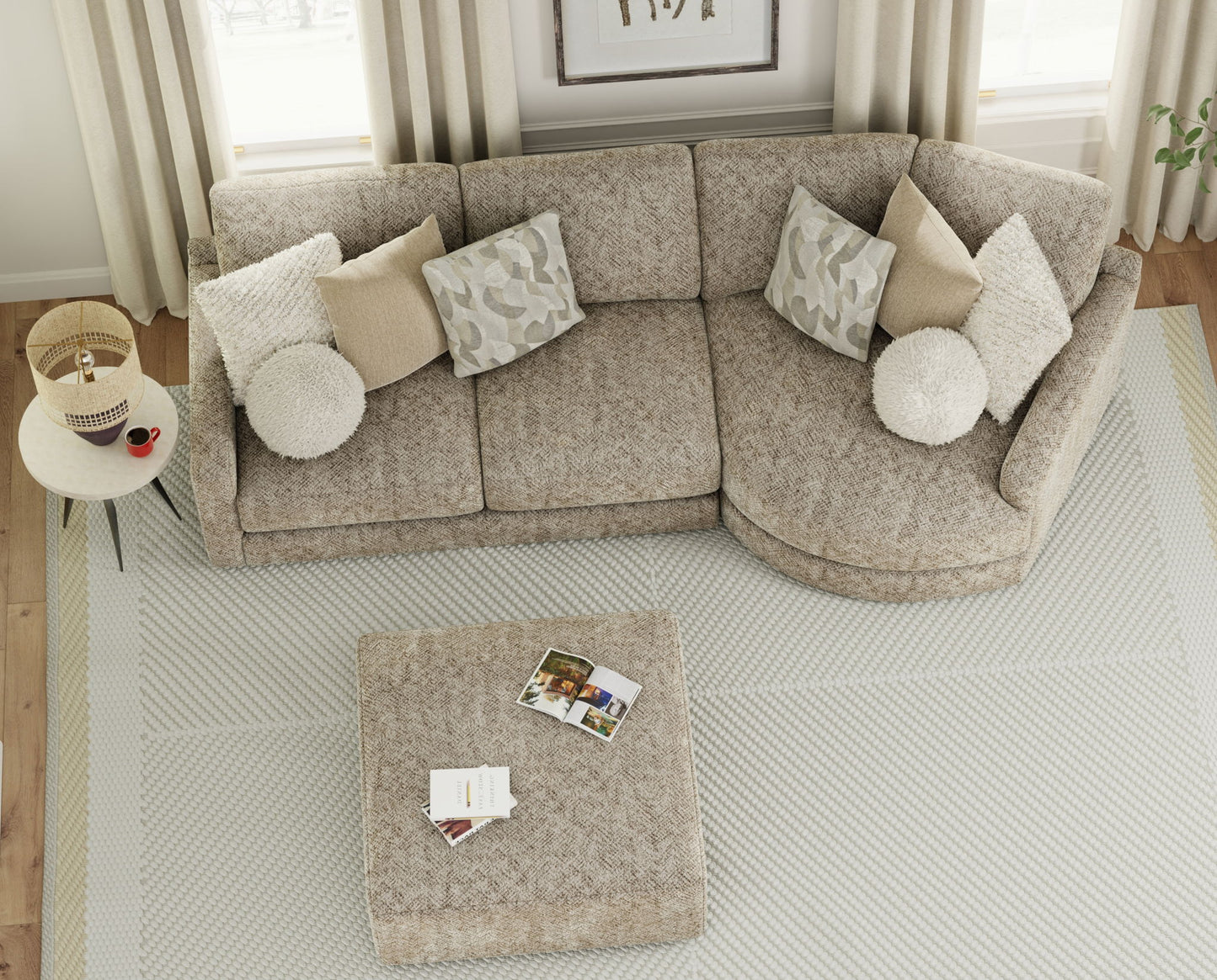 Turner - Sectional - Hornell Furniture Outlet