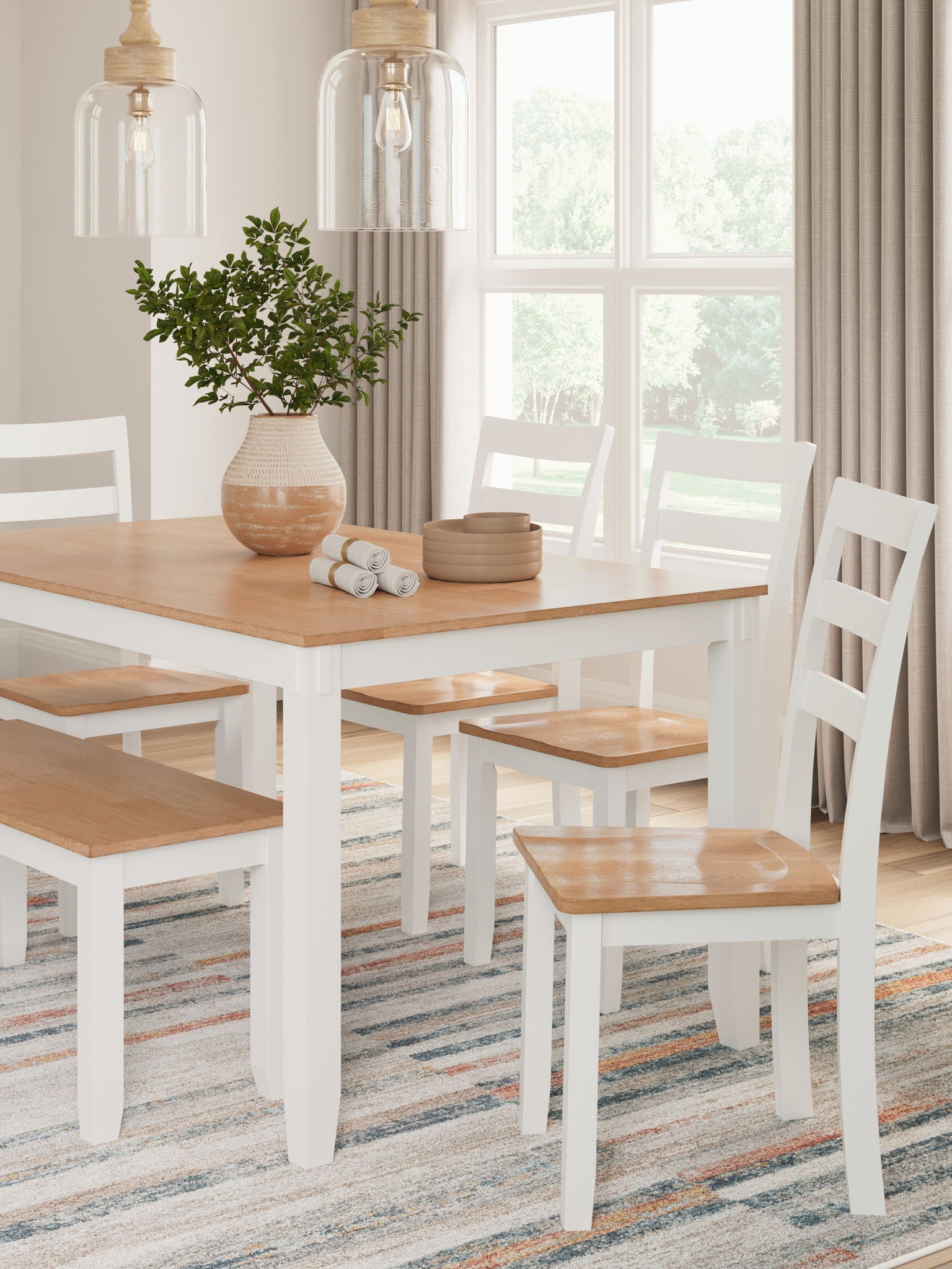 Gesthaven - Dining Room Table Set - Hornell Furniture Outlet