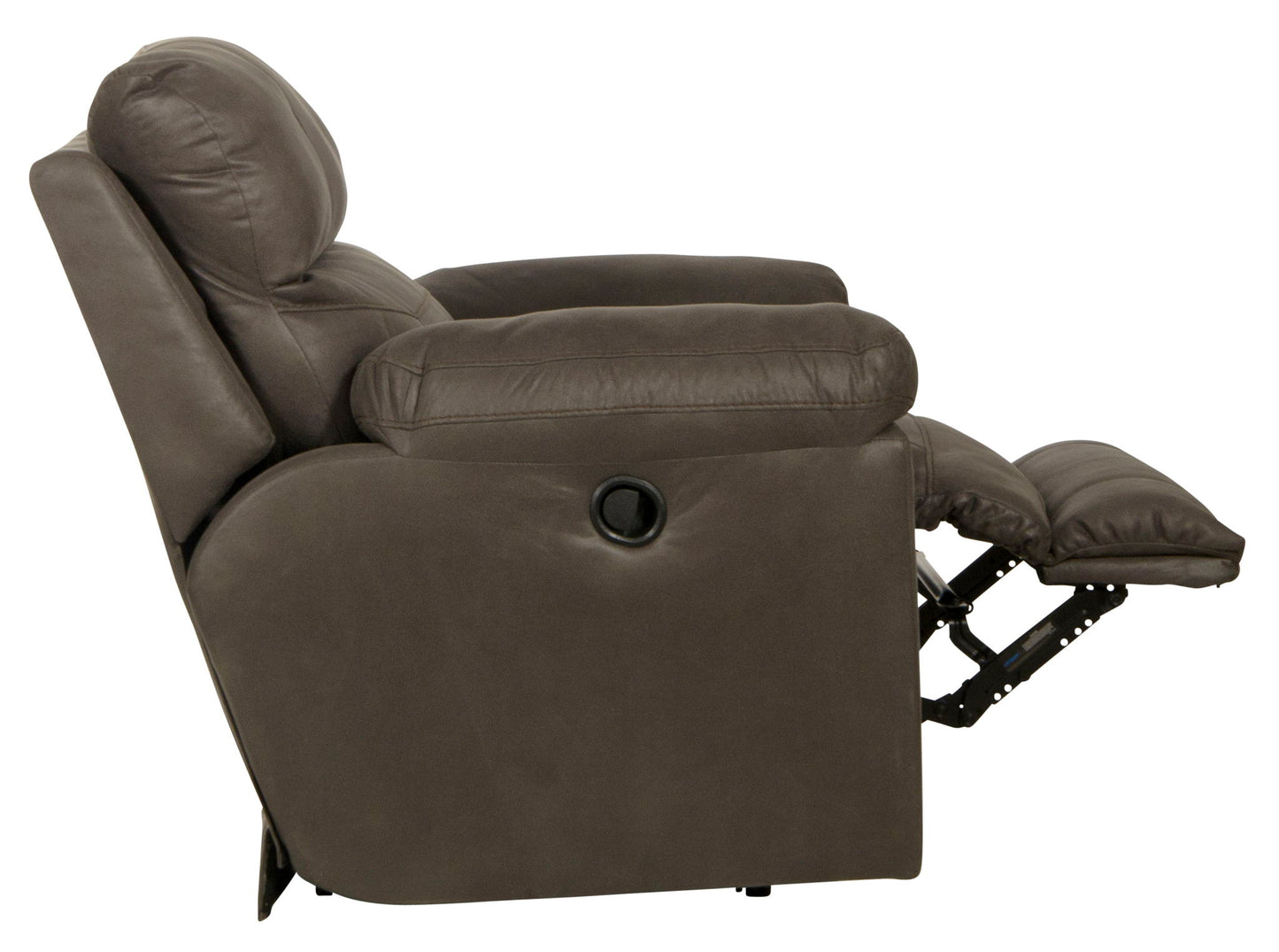 Atlas - Recliner - Charcoal - Hornell Furniture Outlet
