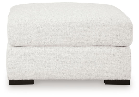 Misty - Lakes - Oversized Accent Ottoman - Chalk - Hornell Furniture Outlet