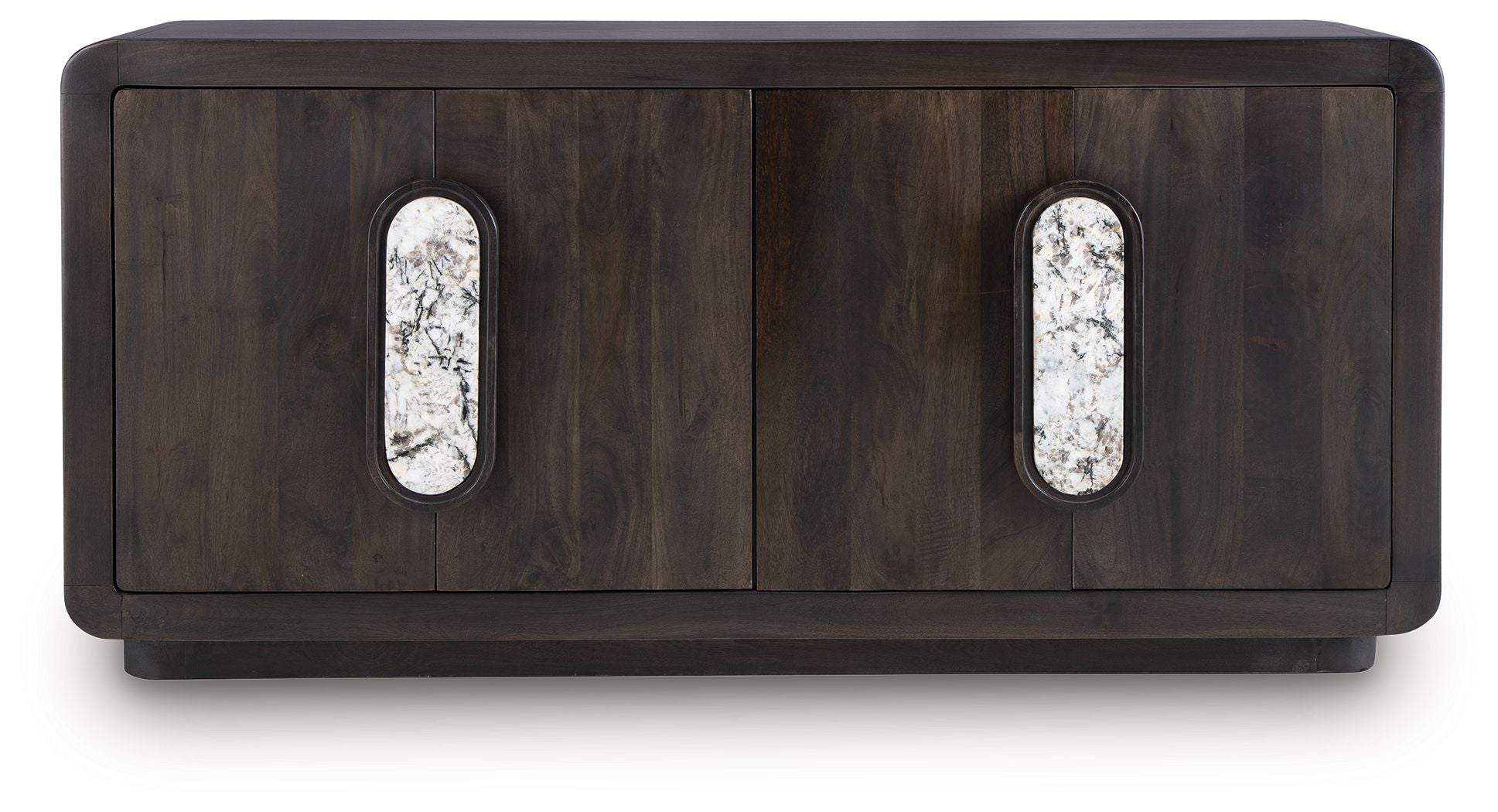 Elliston - Espresso Brown - Accent Cabinet - Hornell Furniture Outlet