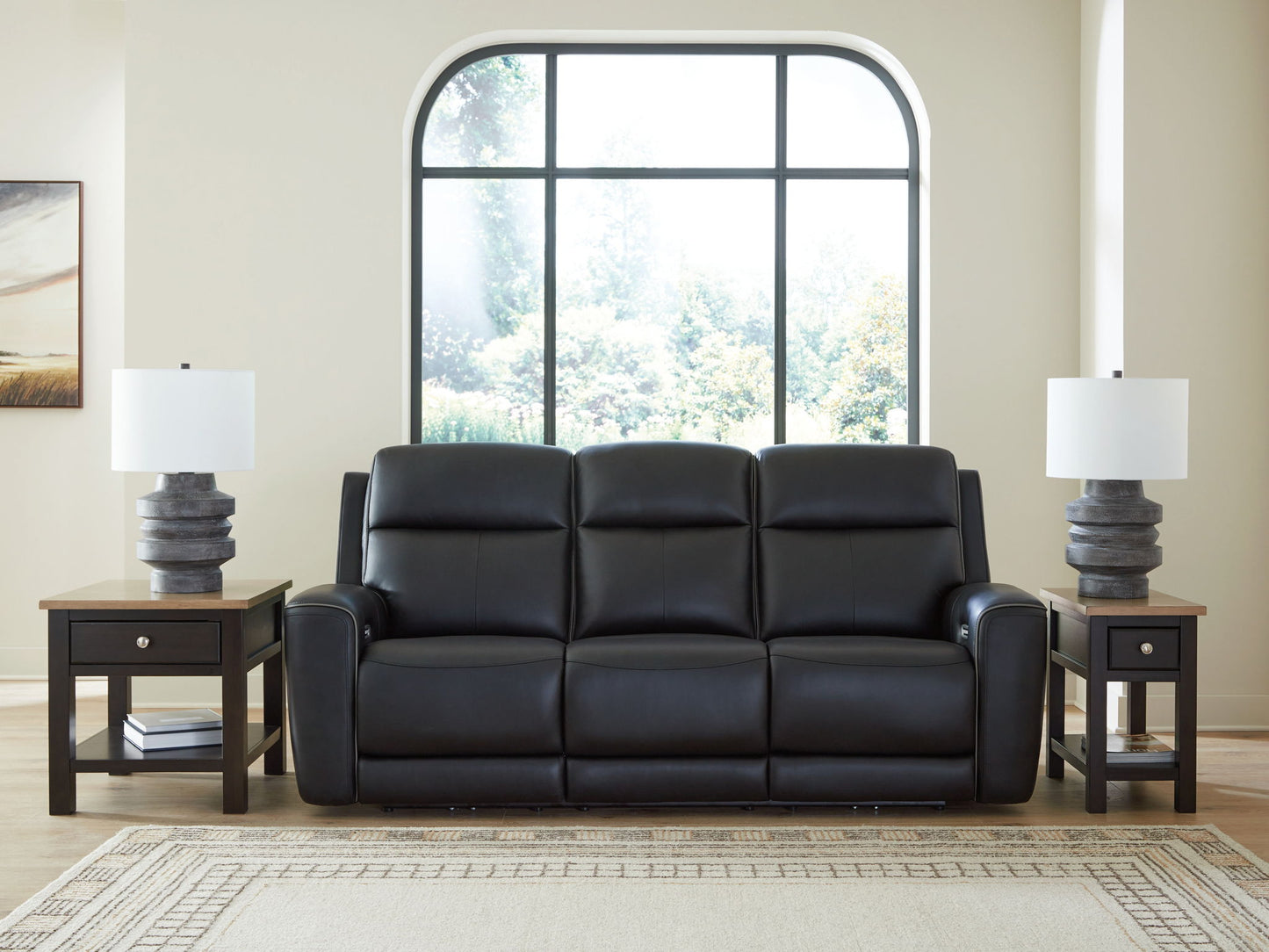 5Z - Comfort - Relaxation - Power Reclining Sofa With Adj Headrest - Hornell Furniture Outlet