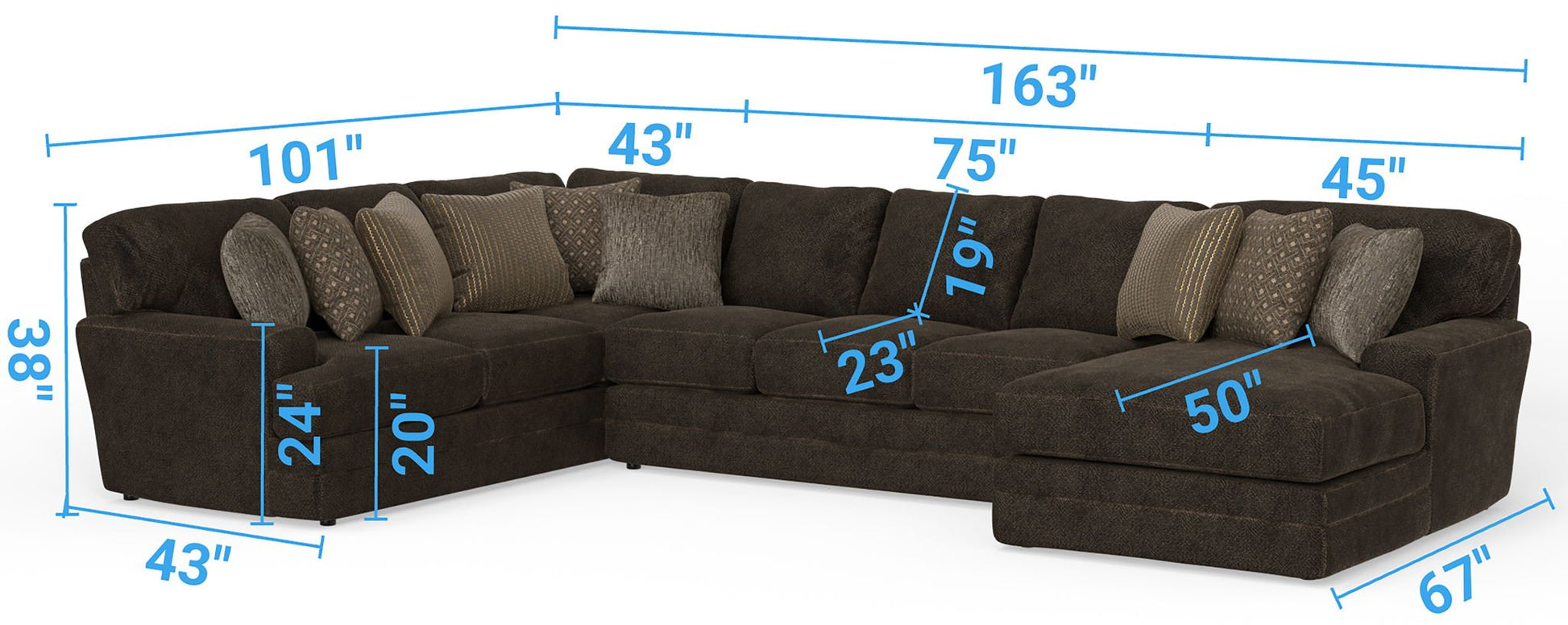 Mammoth - Sectional - Hornell Furniture Outlet