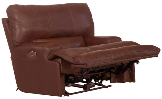 Wembley - Power Headrest With Lumbar Lay Flat Recliner - Hornell Furniture Outlet