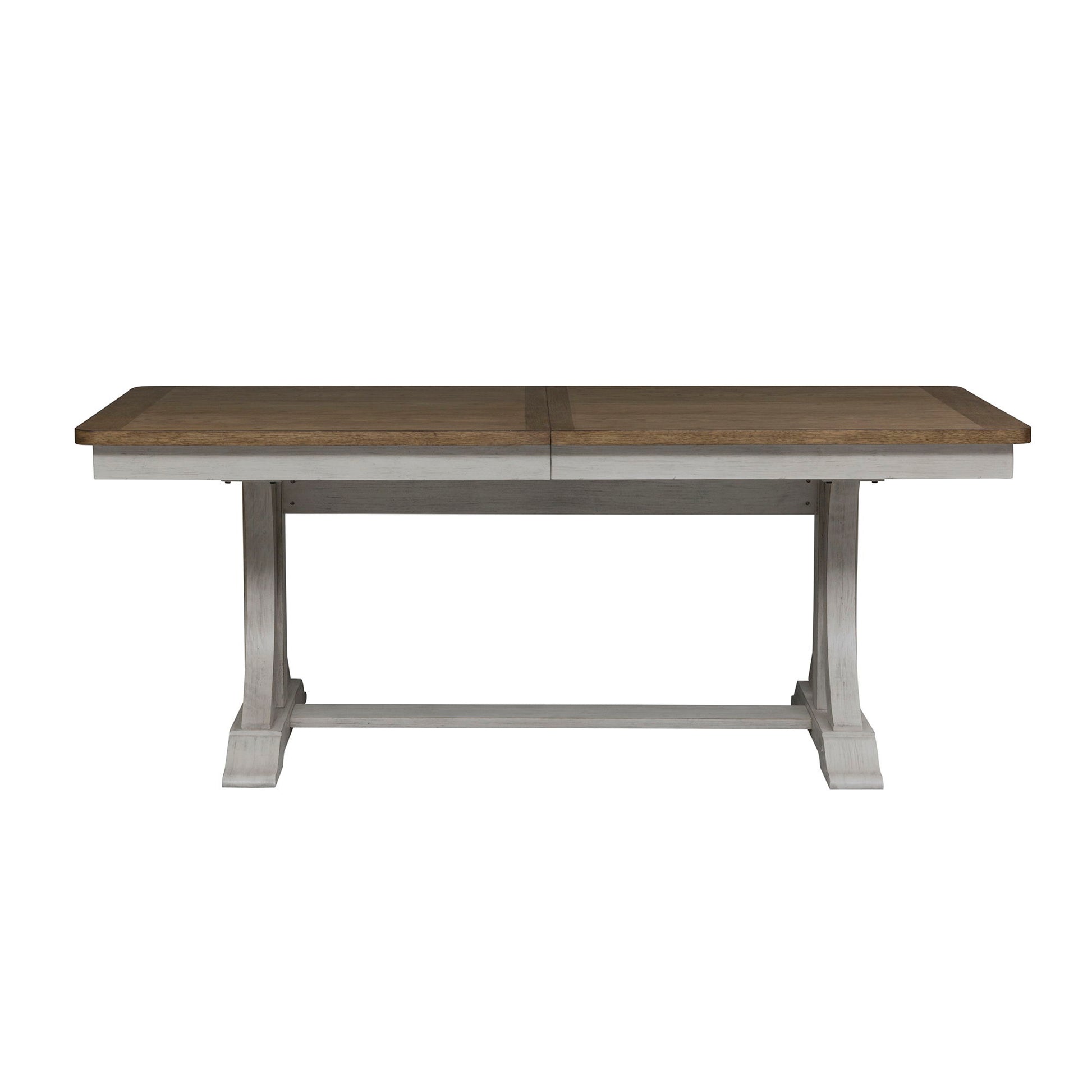 Farmhouse Reimagined - Trestle Table Set - Hornell Furniture Outlet