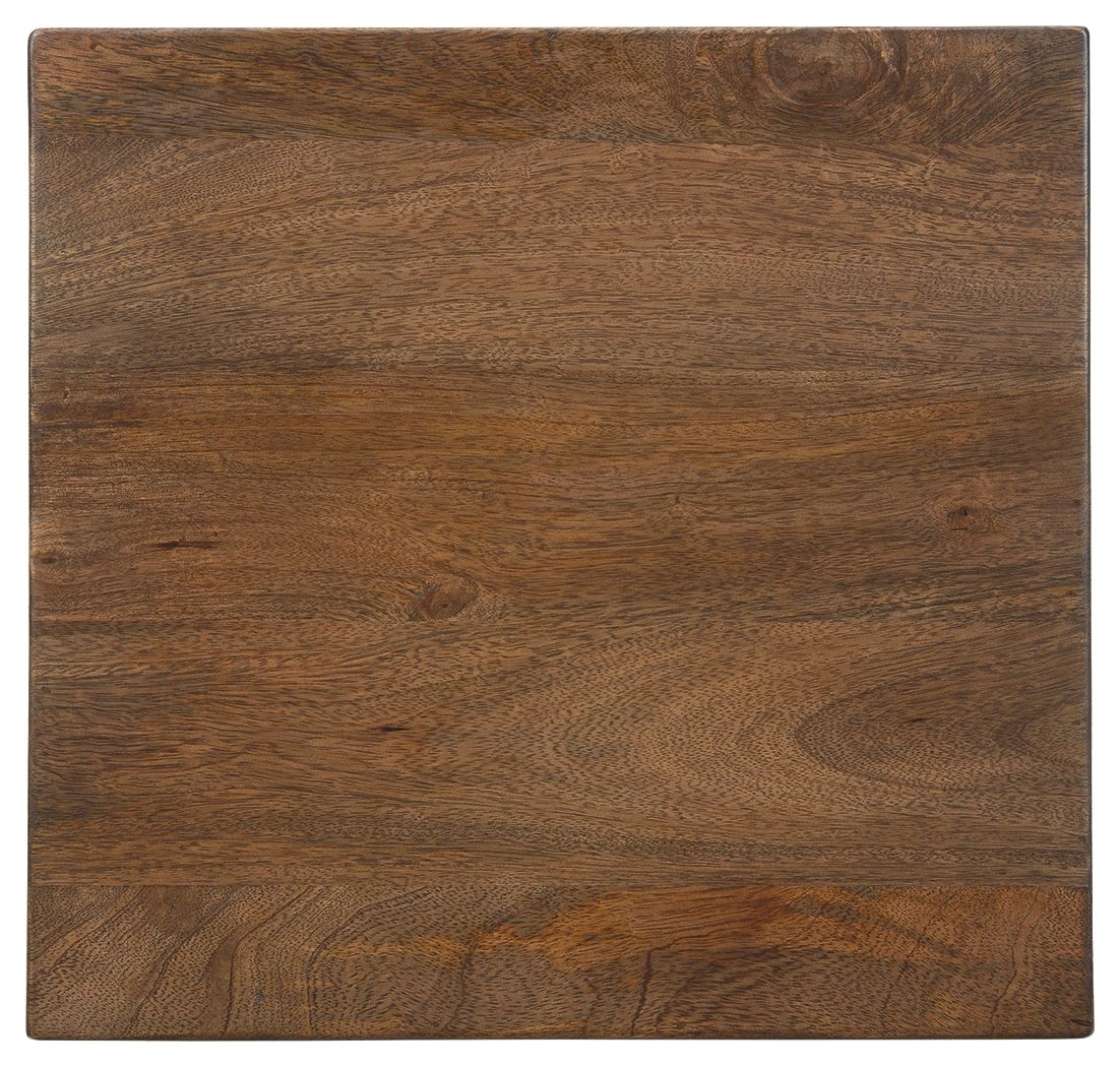 Trailbend - Brown / Gunmetal - Accent Table - Hornell Furniture Outlet