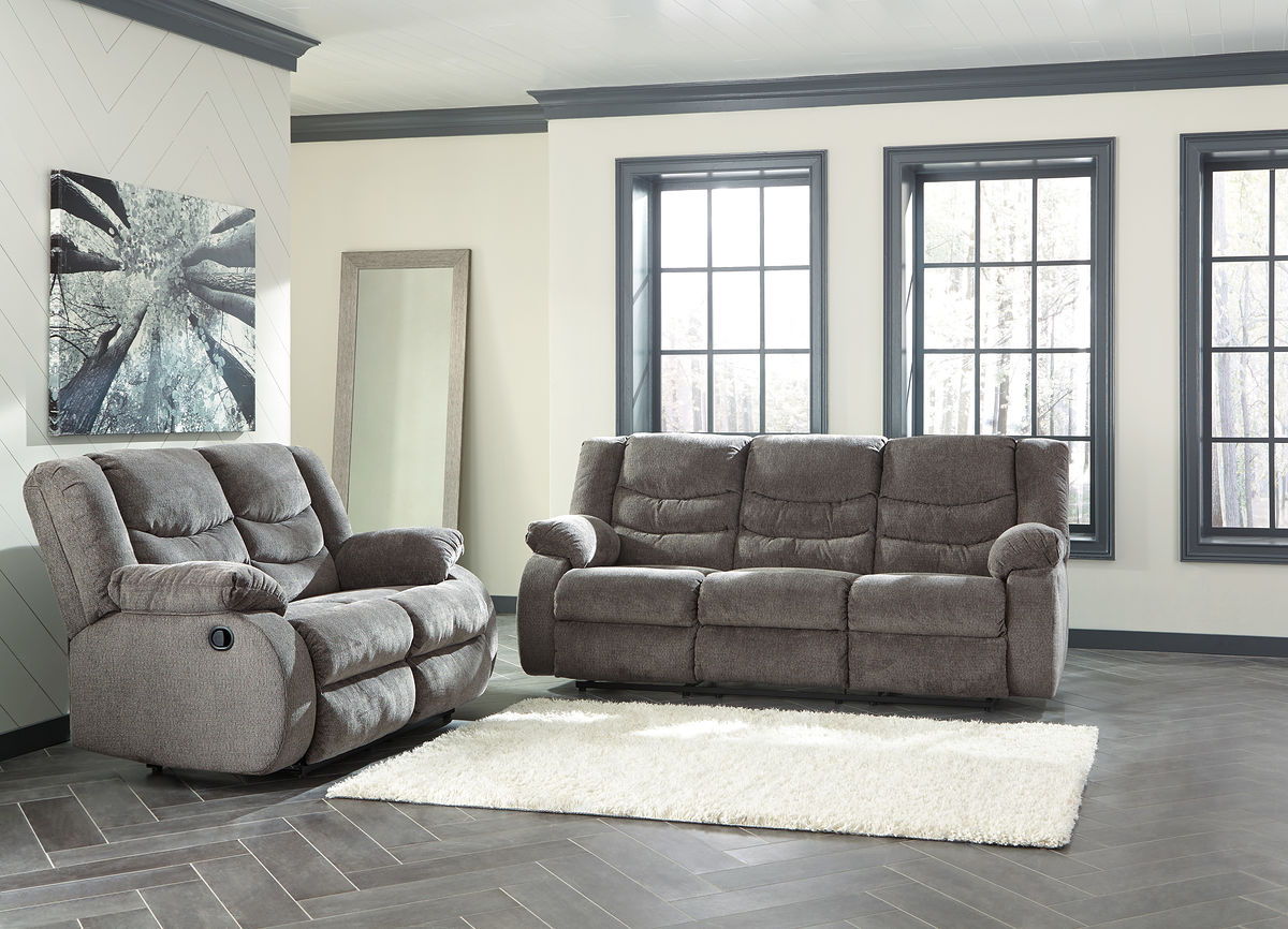 Tulen - Reclining Living Room Set - Hornell Furniture Outlet