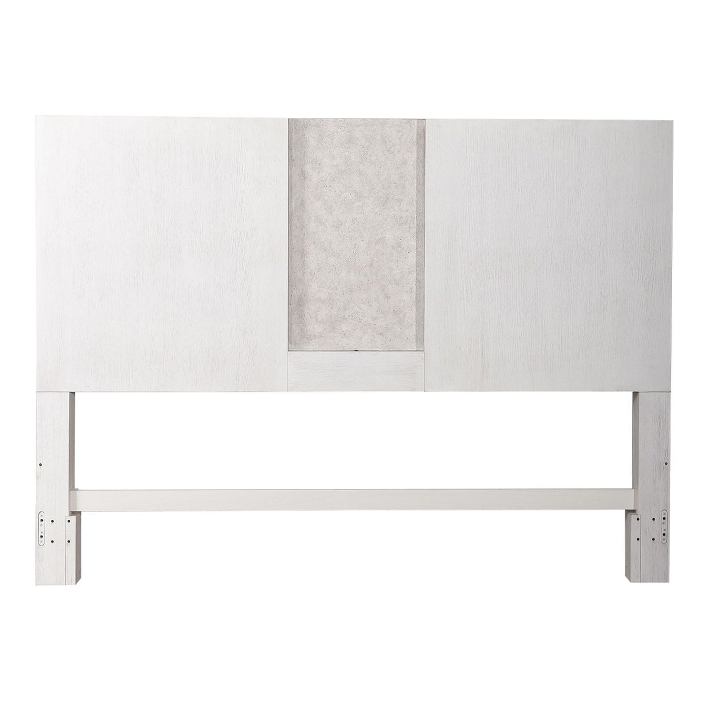 Mirage - King Travertine Panel Headboard - White - Hornell Furniture Outlet