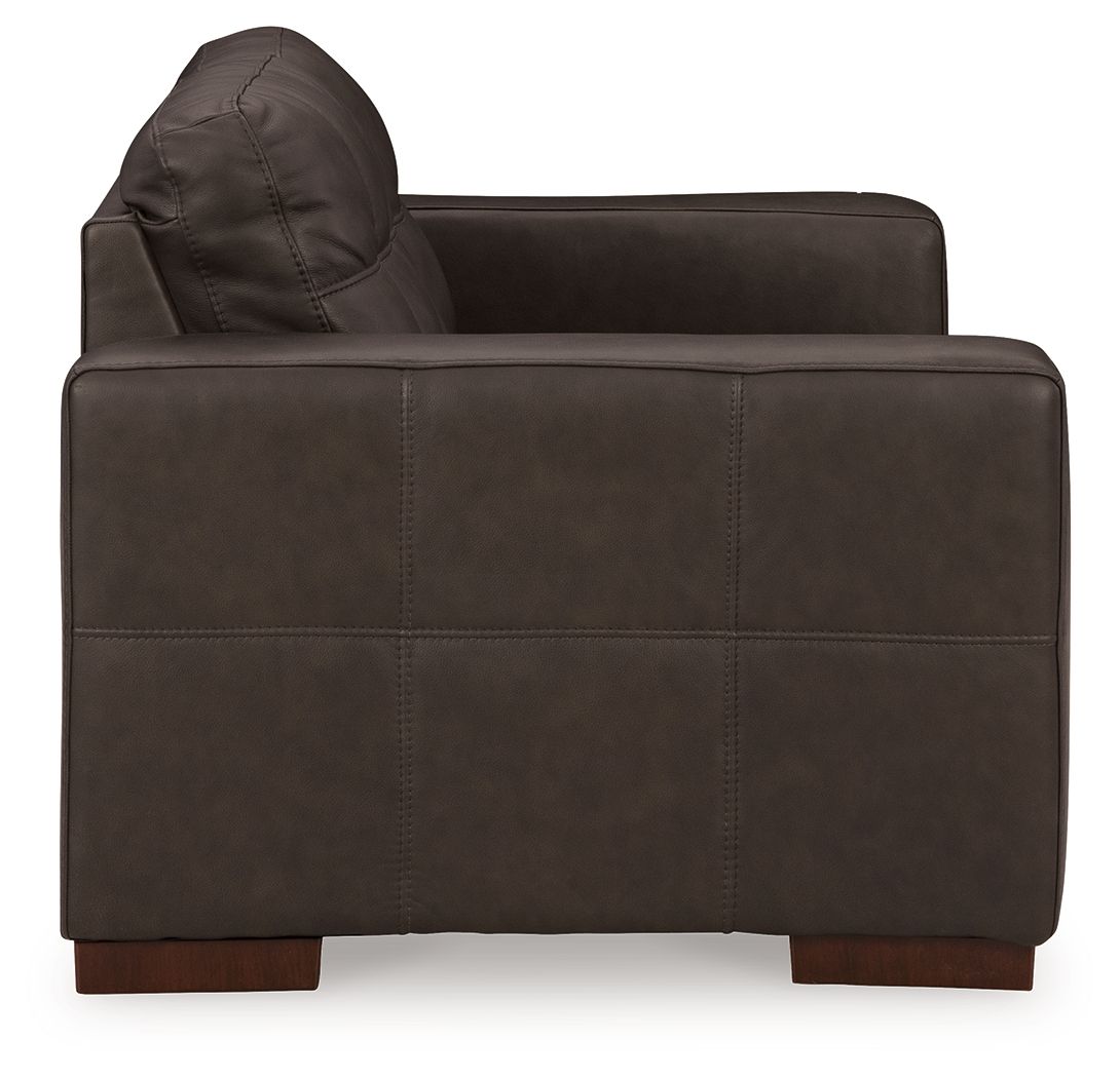 Luigi - Thunder - Loveseat - Hornell Furniture Outlet