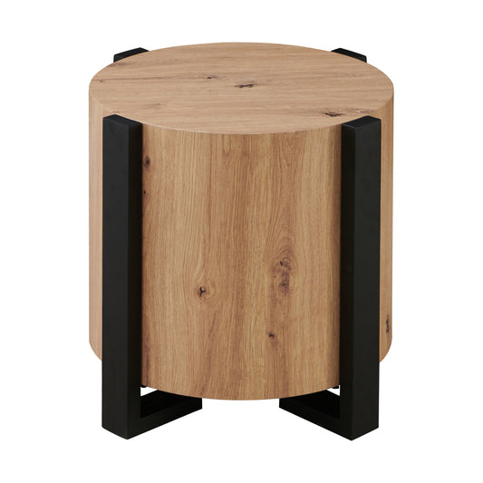 Darcie - Faux Wood Round Table - Hornell Furniture Outlet