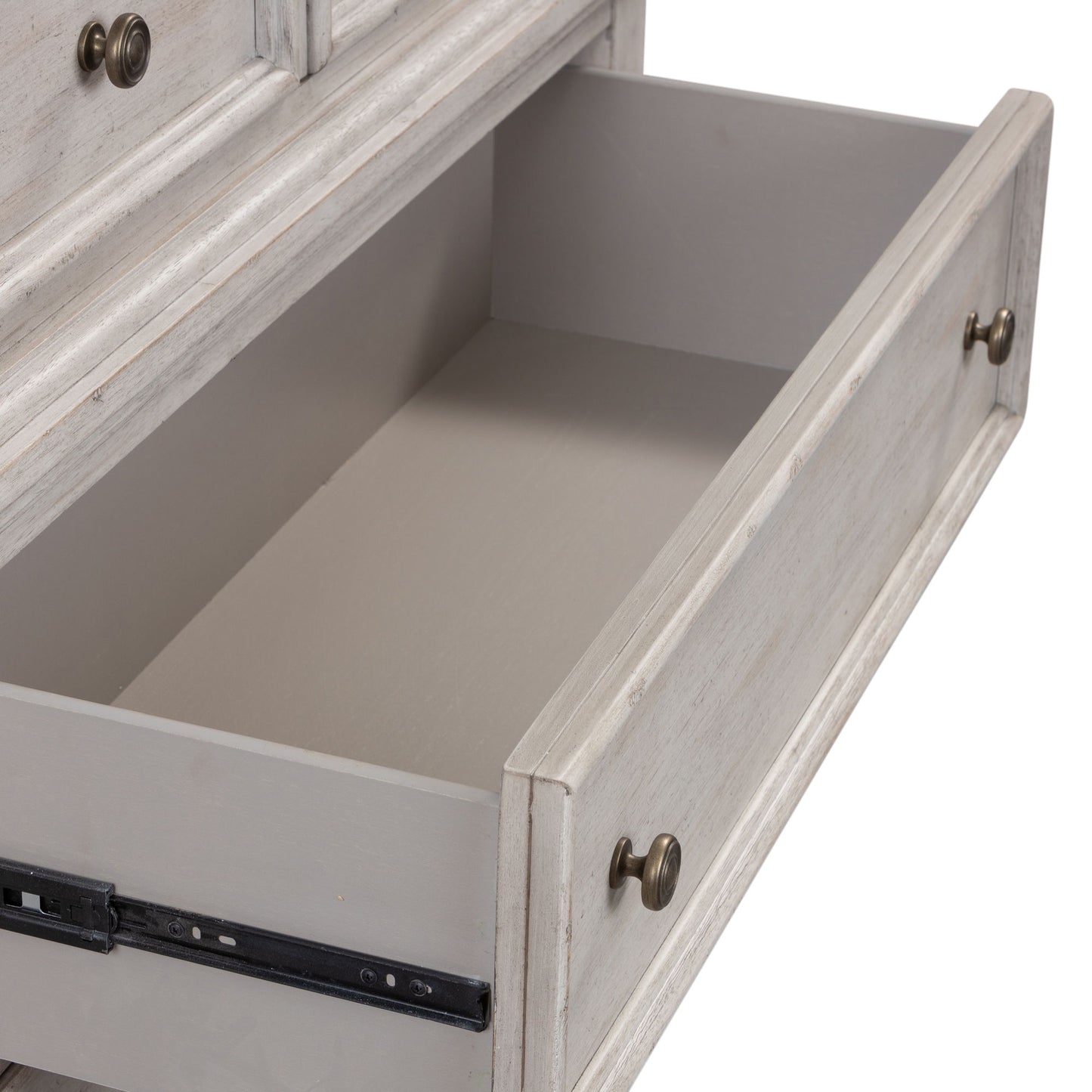 Heartland - 5 Drawer Chest - White - Hornell Furniture Outlet