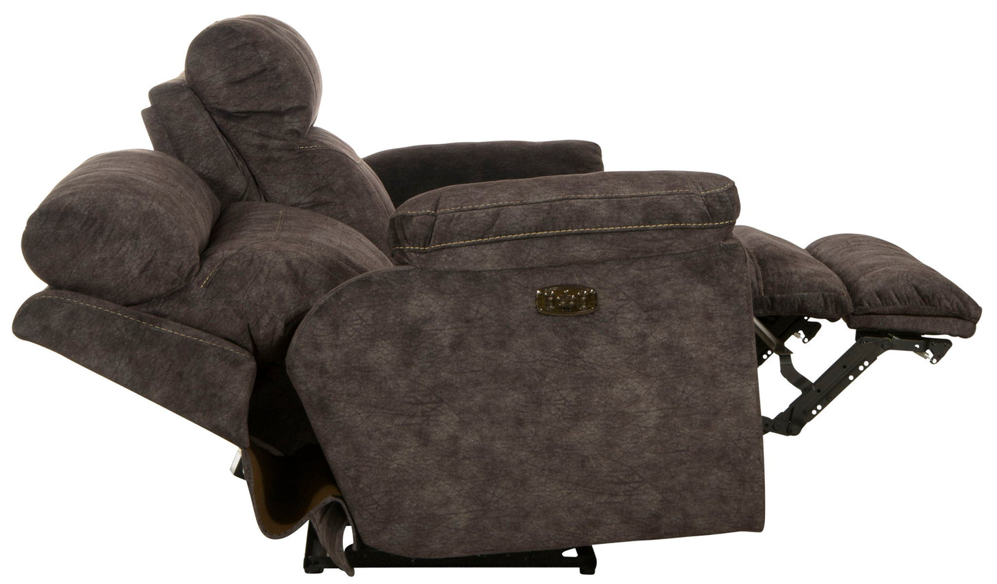 Sedona - Power Headrest With Lumbar Lay Flat Reclining Sofa - Hornell Furniture Outlet