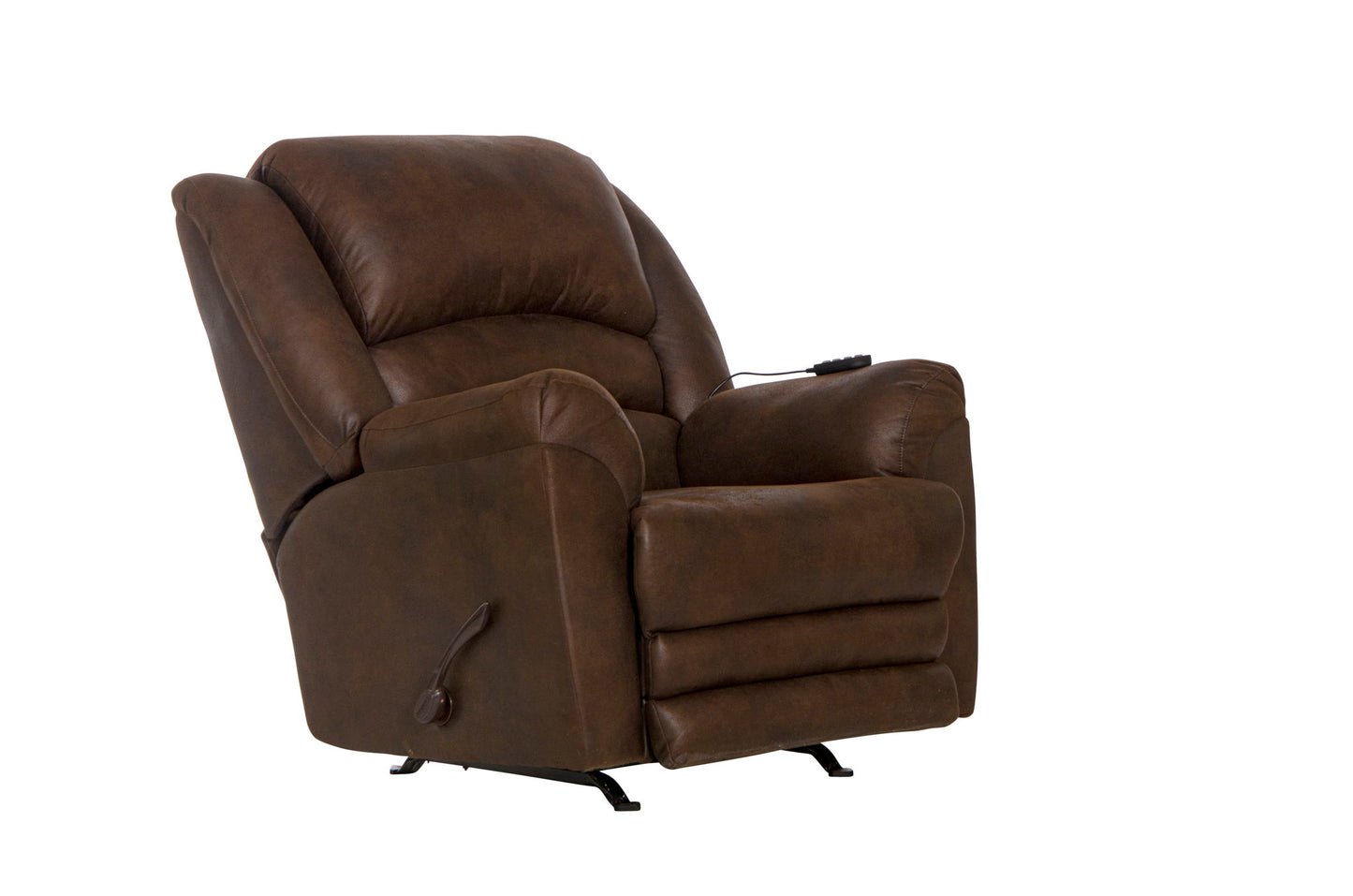 Hayden - Chaise Rocker Recliner With Heat / Massage & Oversize Xtra Comfort Footrest - Hornell Furniture Outlet