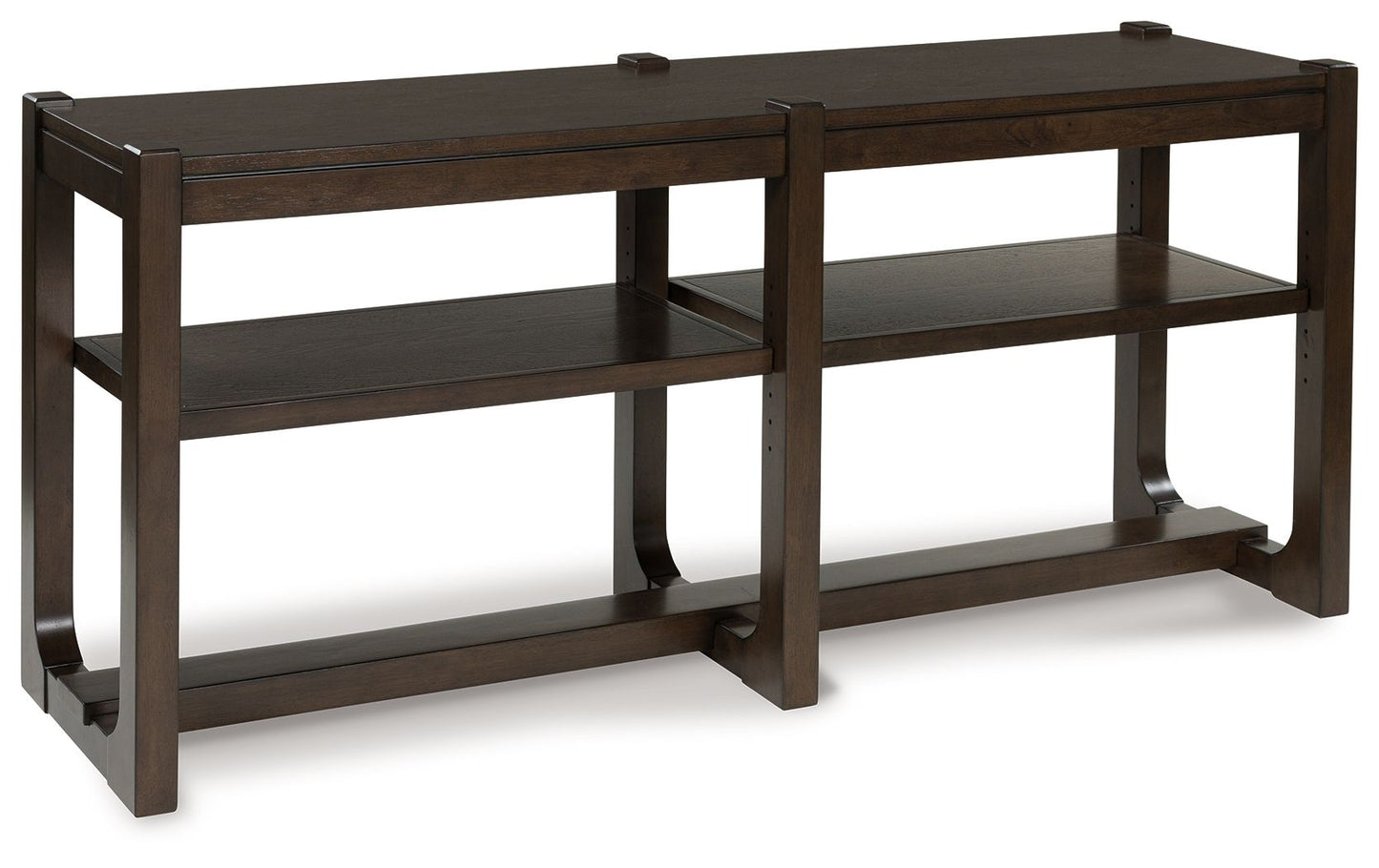 Breckington - Dark Brown - Sofa Table - Hornell Furniture Outlet