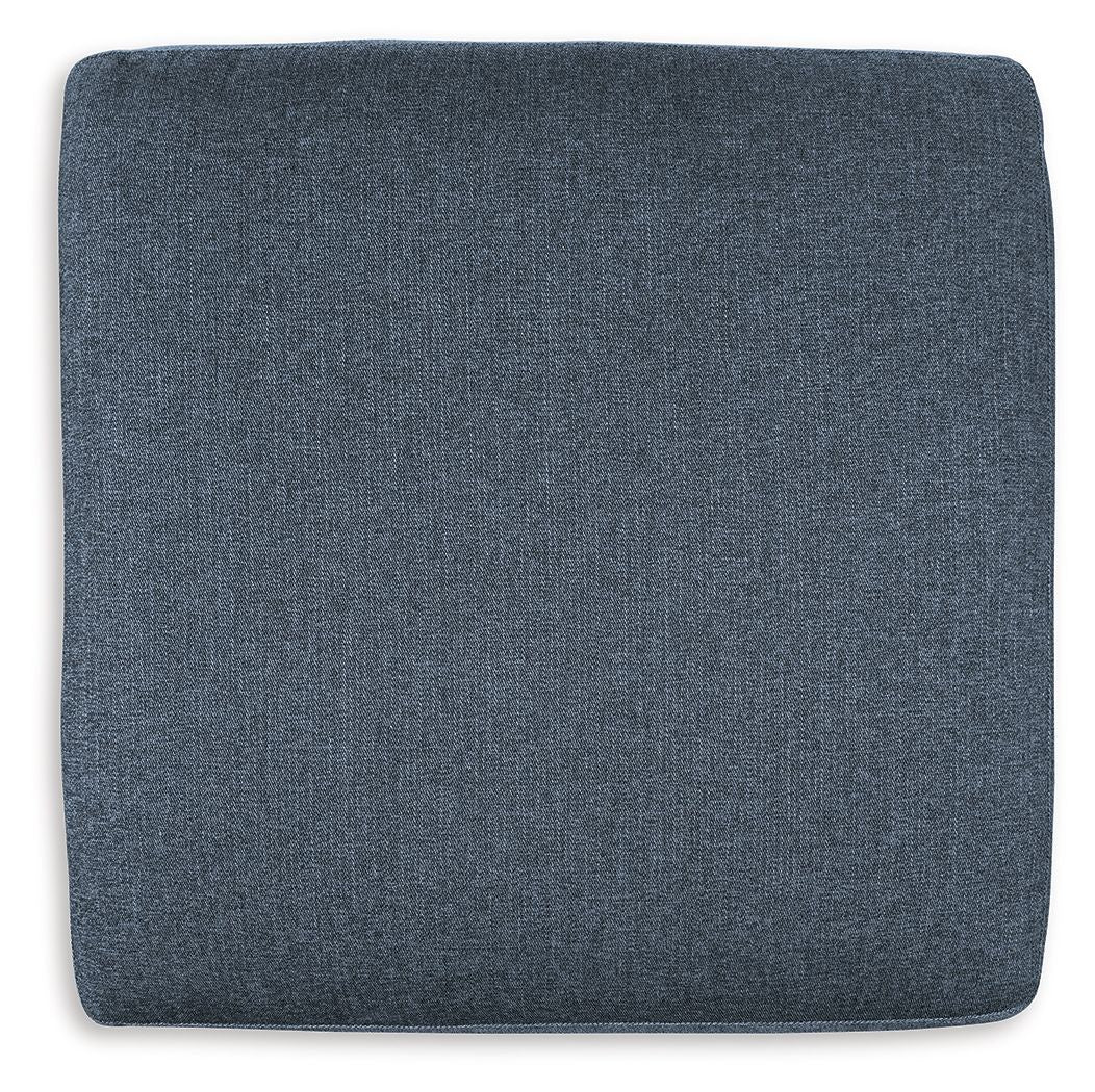 Modmax - Ink - Oversized Accent Ottoman - Fabric - Hornell Furniture Outlet