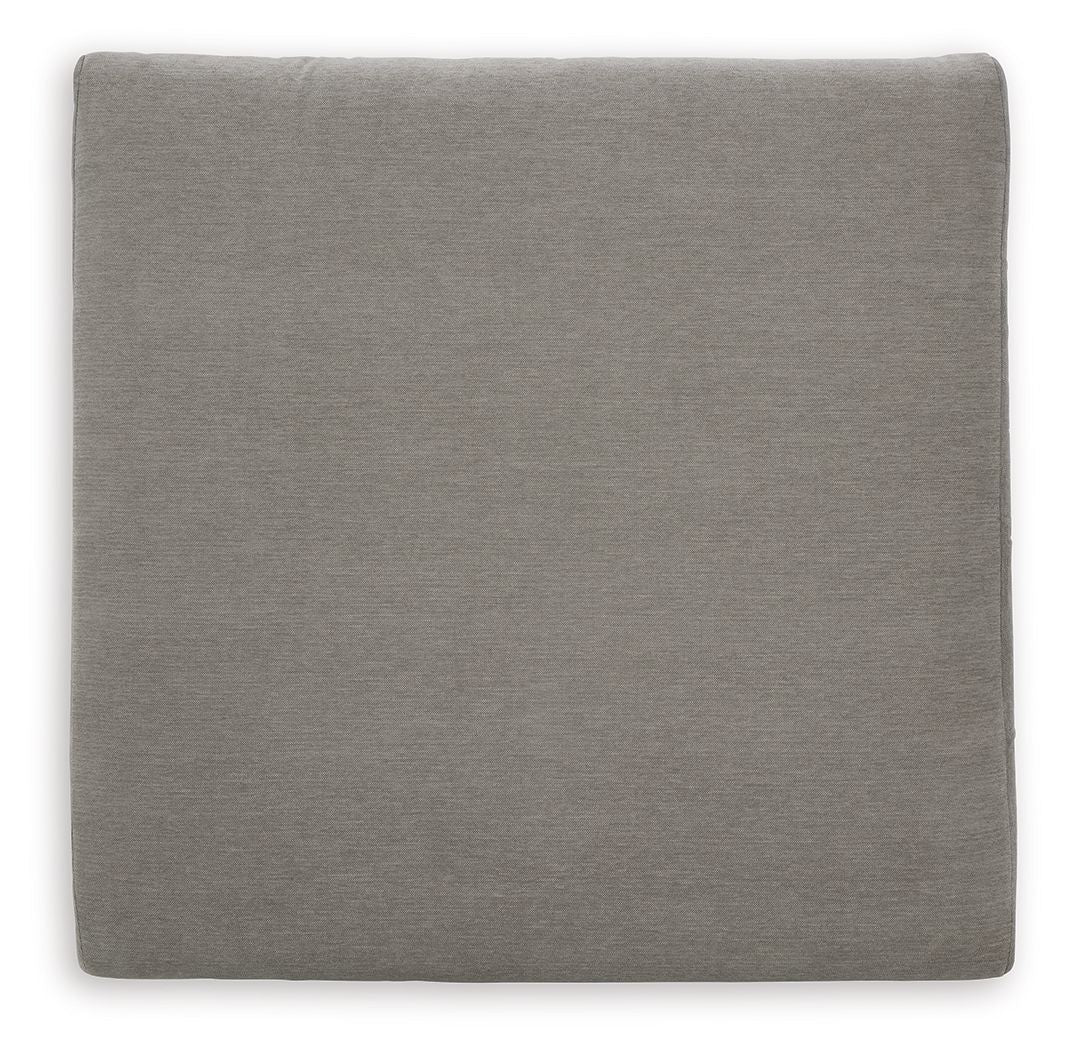 Avaliyah - Ash - Oversized Accent Ottoman - Hornell Furniture Outlet