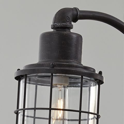 Jae - Antique Black - Metal Desk Lamp - Hornell Furniture Outlet