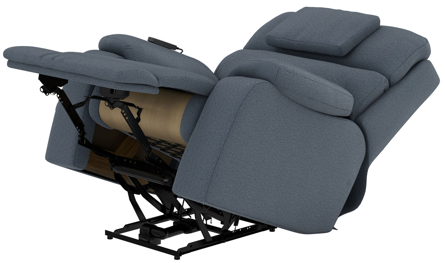 Dreamtime - Power Headrest Power Lay Flat Recliner With CR3 Heat/Massage/Zero Gravity - Hornell Furniture Outlet