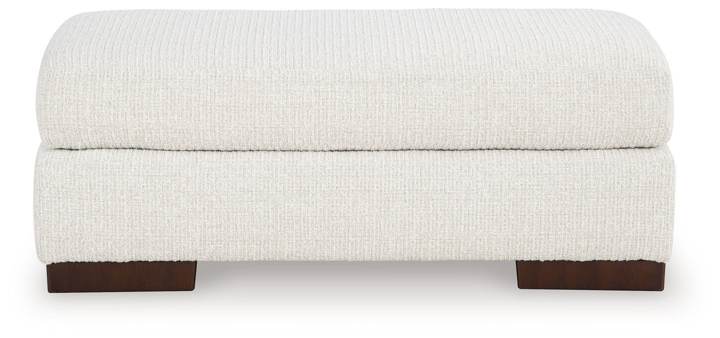 Hartside - Ottoman - Frosted - Hornell Furniture Outlet