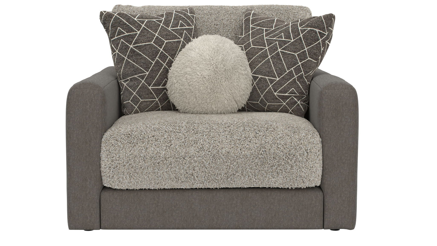 Reddington - Chair 1/2 - Umber - Hornell Furniture Outlet