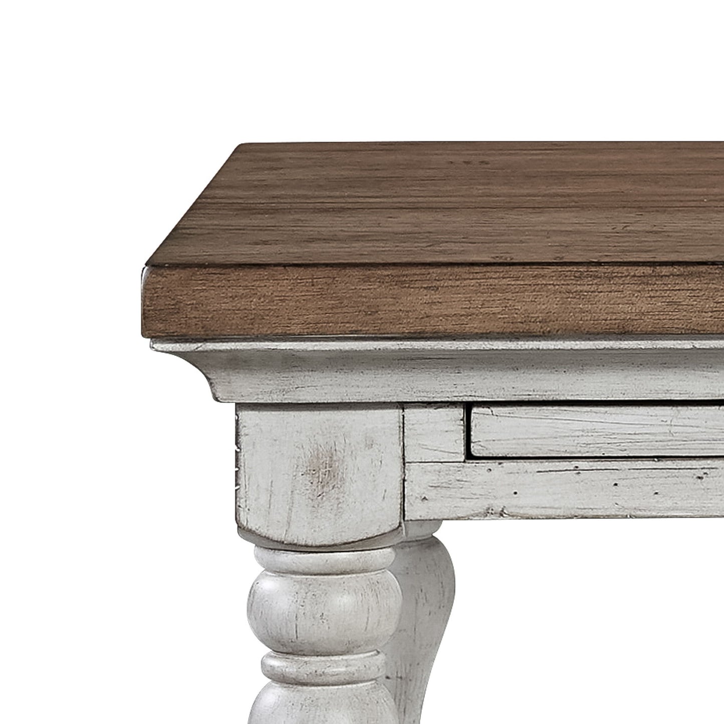Farmhouse Reimagined - 1 Drawer Nightstand - White - Hornell Furniture Outlet