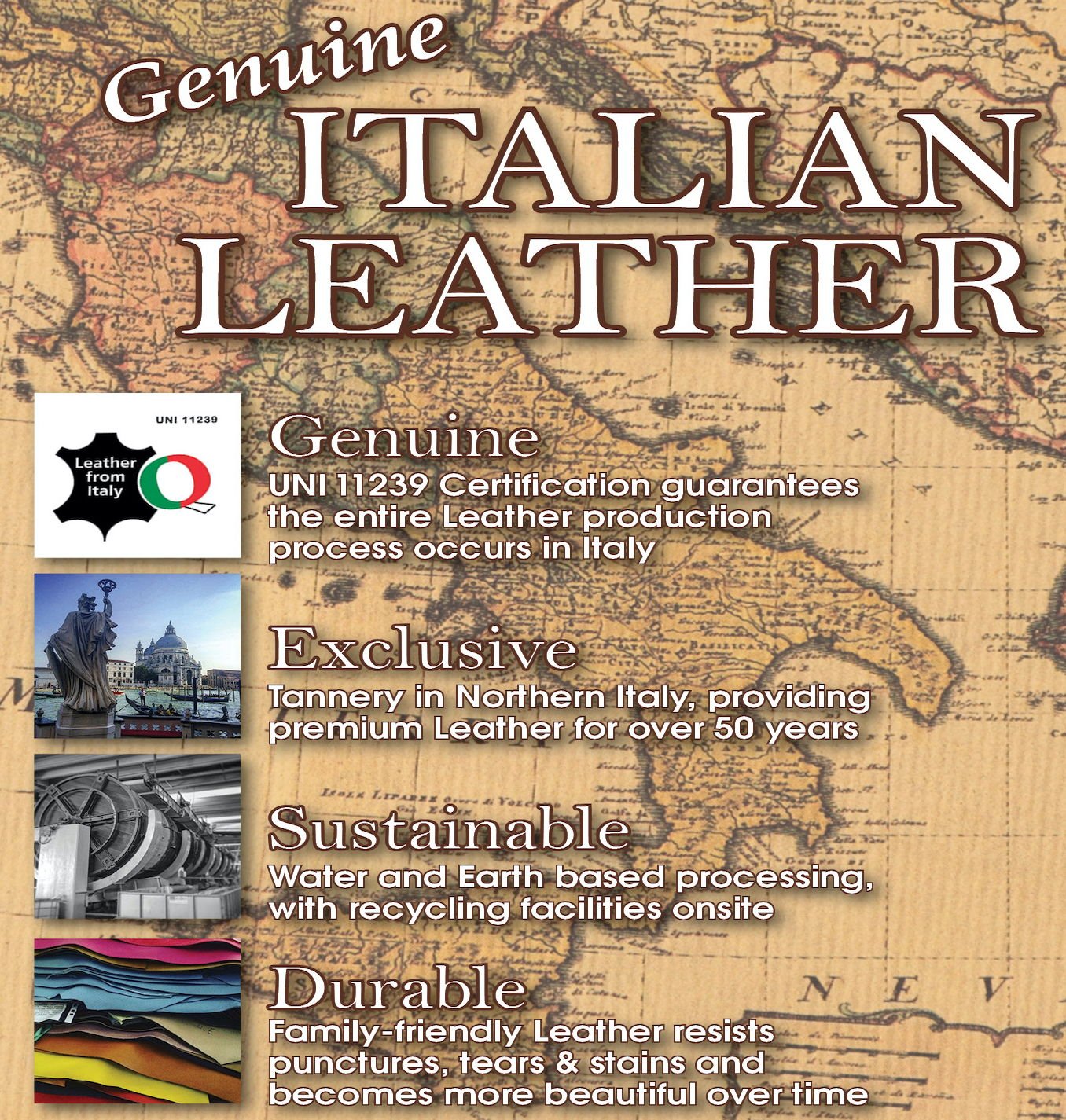 Pavia - Top Grain Italian Leather Chair With Cuddler Cushions - Cocoa - Hornell Furniture Outlet