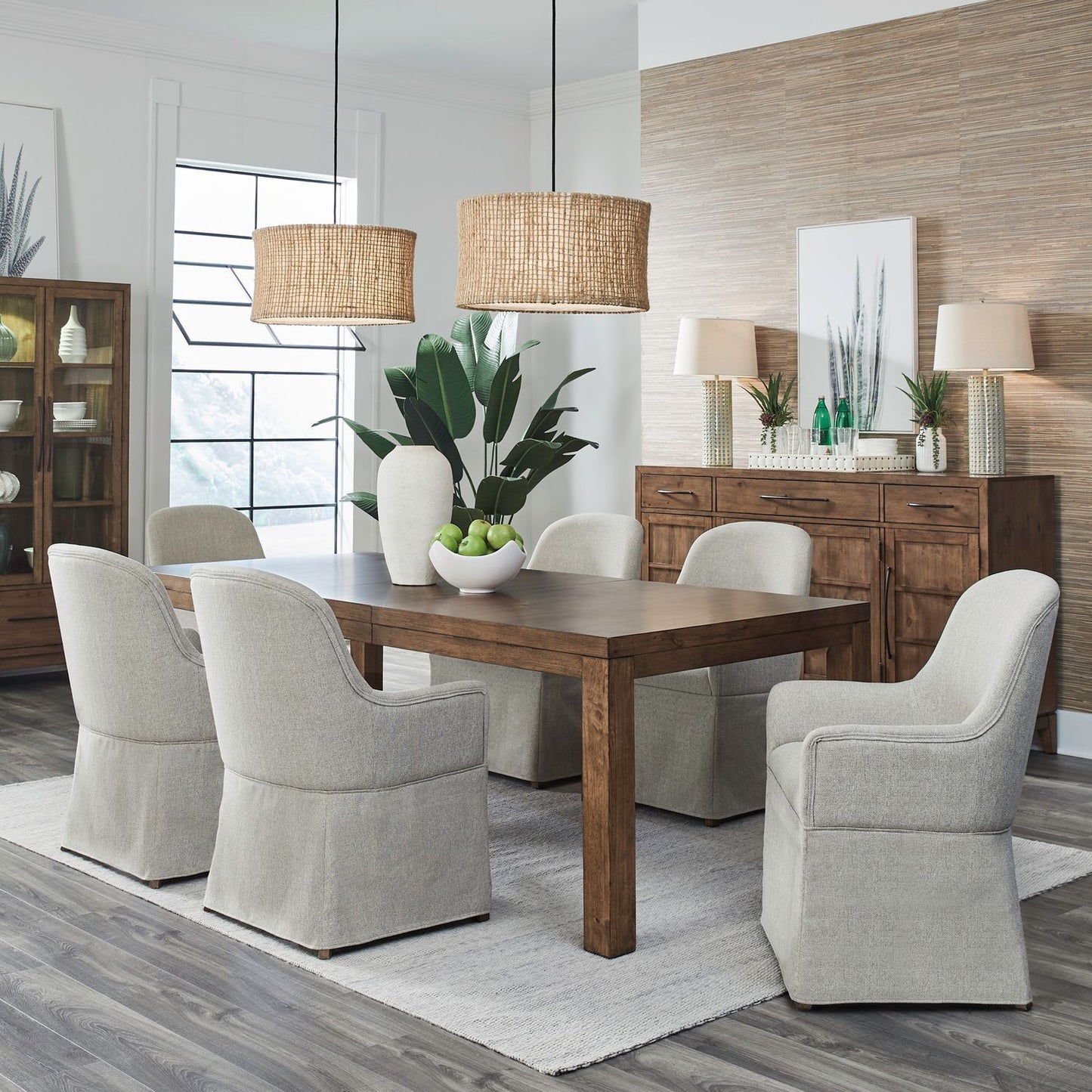 Shaker Lakes - Rectangular Table Set - Hornell Furniture Outlet