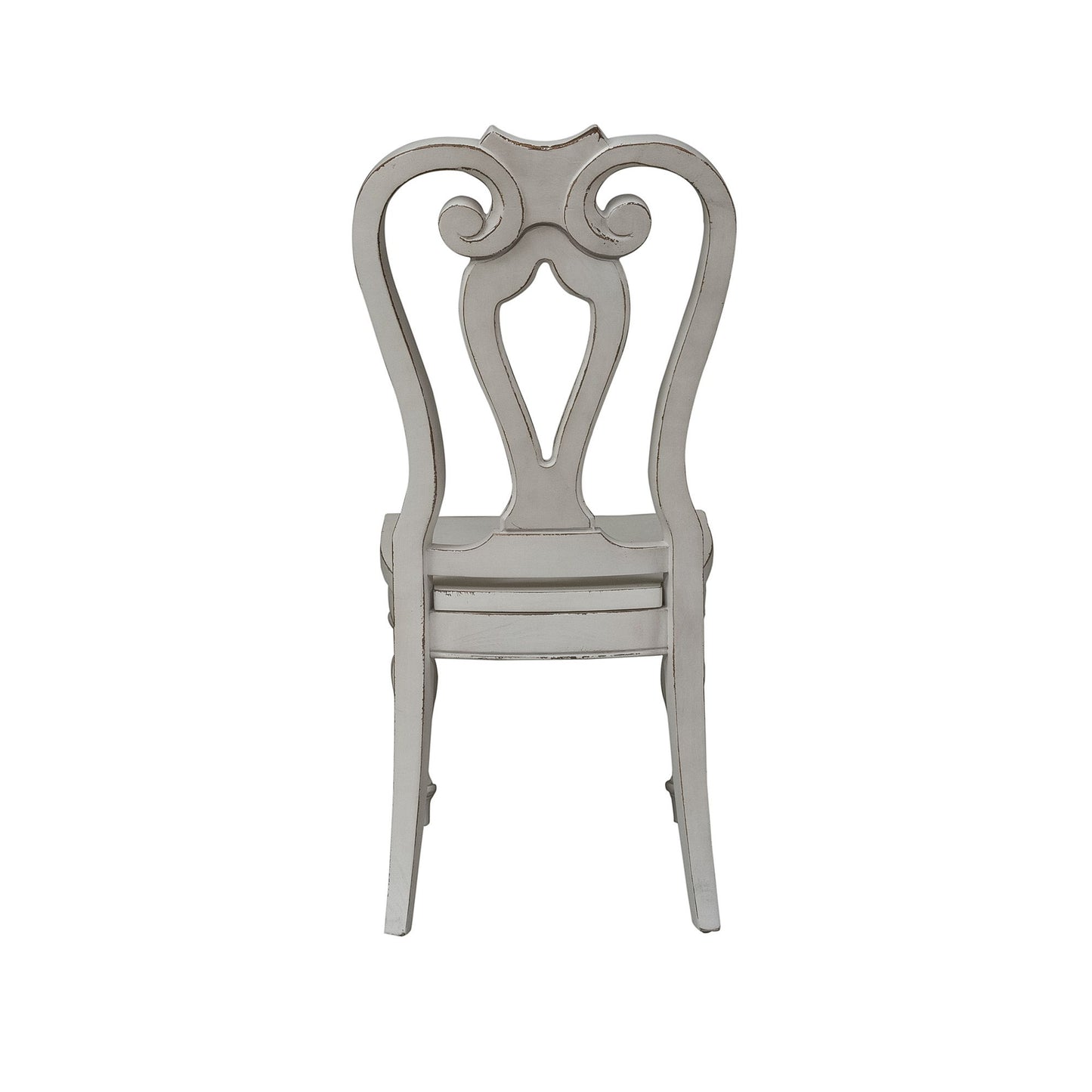 Magnolia Manor - Splat Back Side Chair - White - Hornell Furniture Outlet