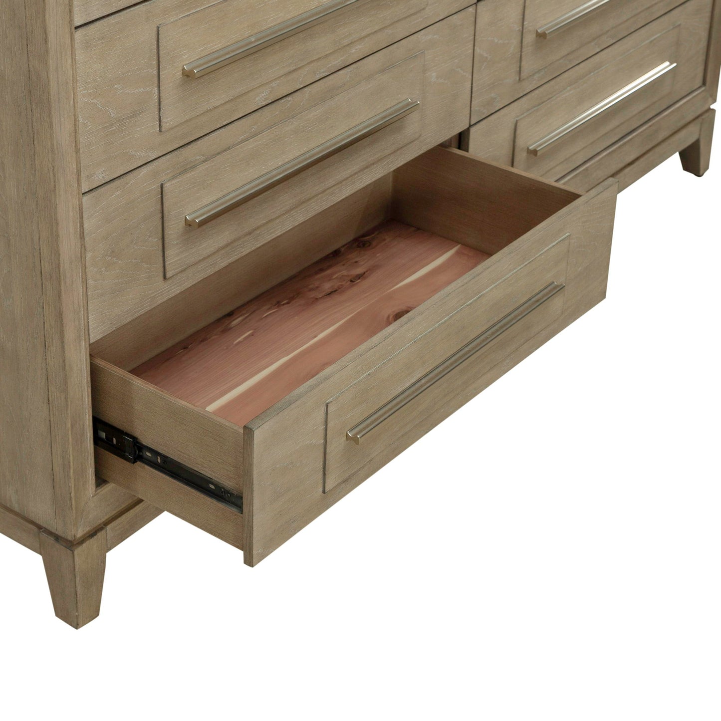 Brentwood - 8 Drawer Dresser - Sandstone - Hornell Furniture Outlet