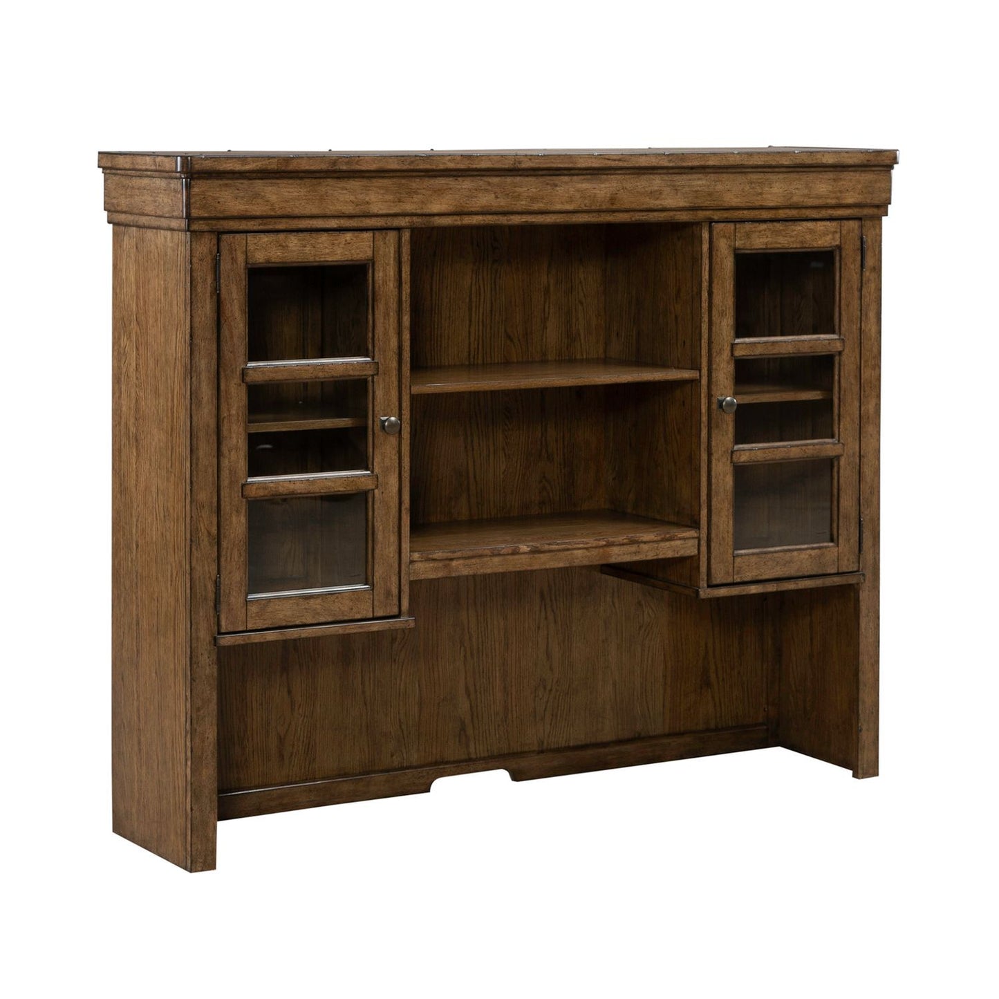 Carolina Park - Credenza Hutch - Brown - Hornell Furniture Outlet