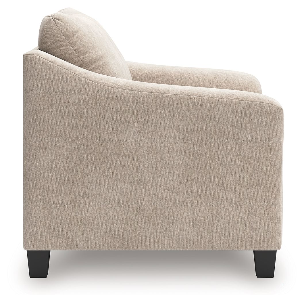 Willarae - Taupe - 2 Pc. - Chair And A Half, Ottoman - Hornell Furniture Outlet