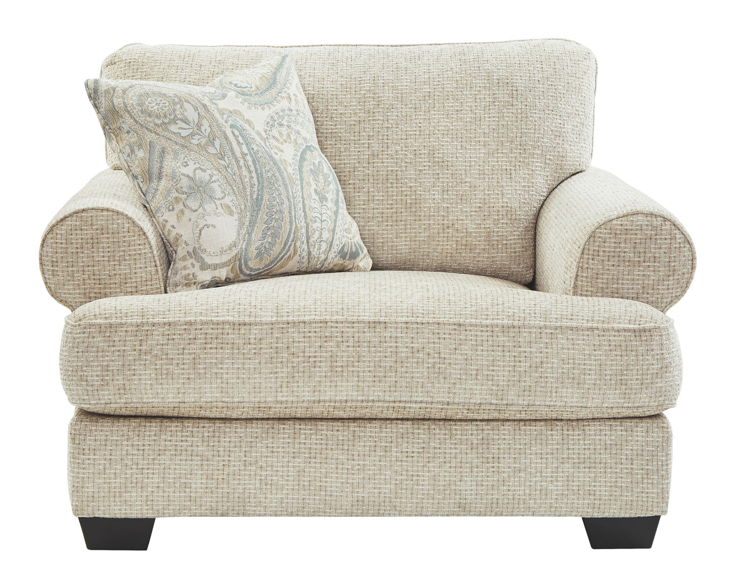 Monaghan - Sandstone - Chair and a Half - Hornell Furniture Outlet