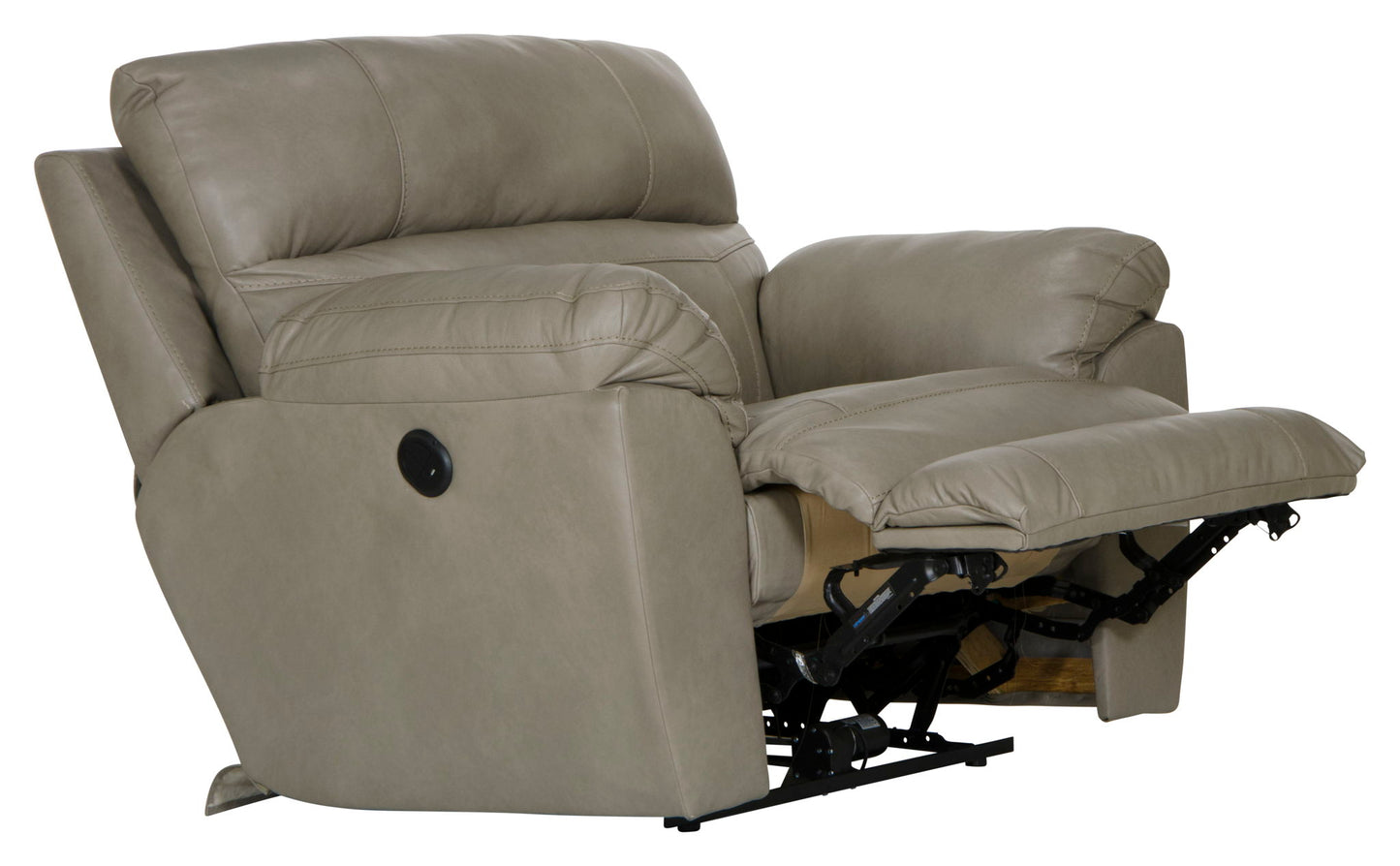 Costa - Power Lay Flat Recliner - Hornell Furniture Outlet