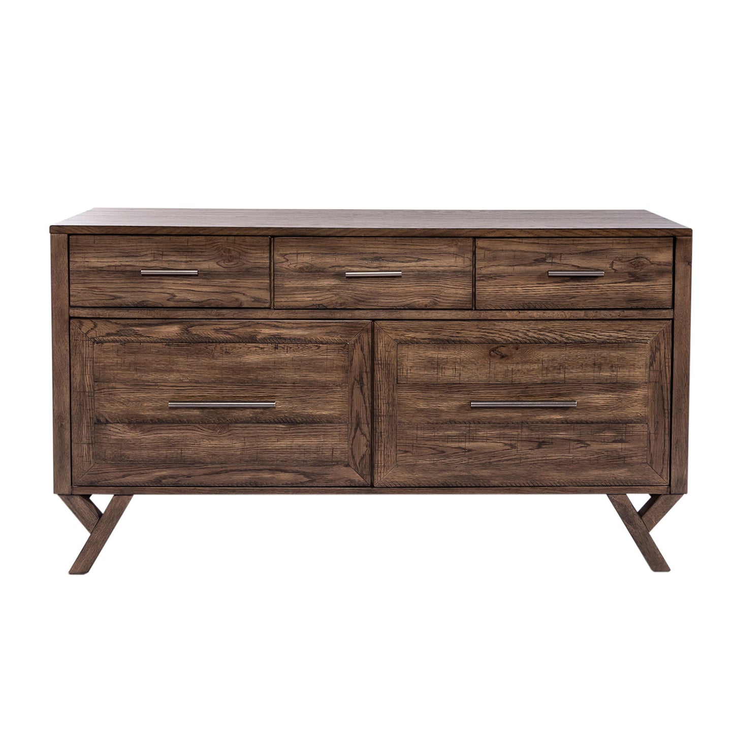 Lennox - Credenza - Dark Brown - Hornell Furniture Outlet