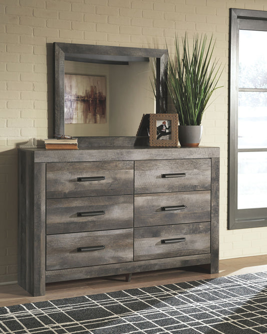 Wynnlow - Dresser, Mirror - Hornell Furniture Outlet