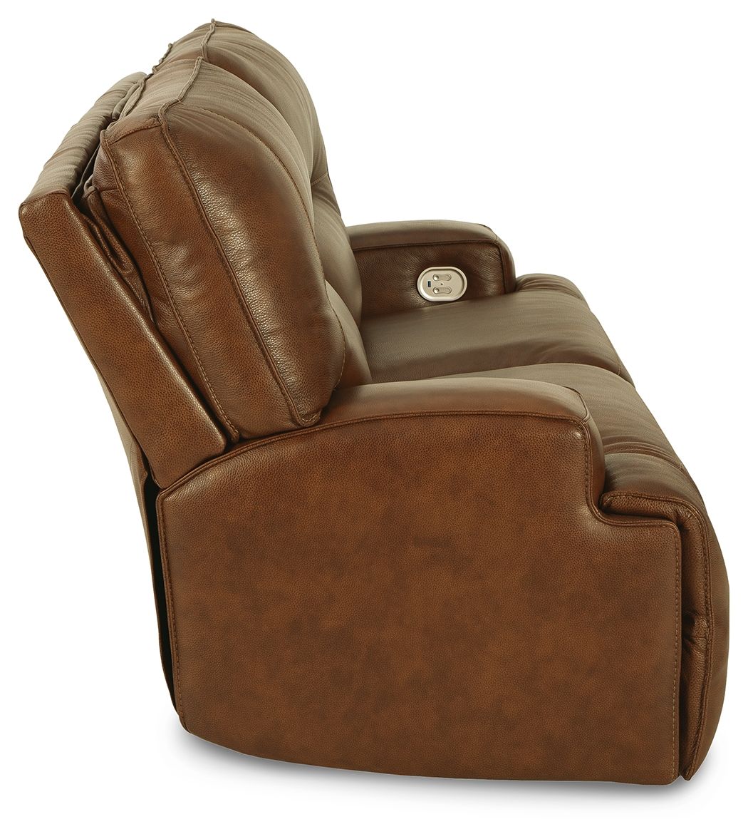 Francesca - 2 Seat Pwr Rec Sofa Adj Hdrest - Hornell Furniture Outlet