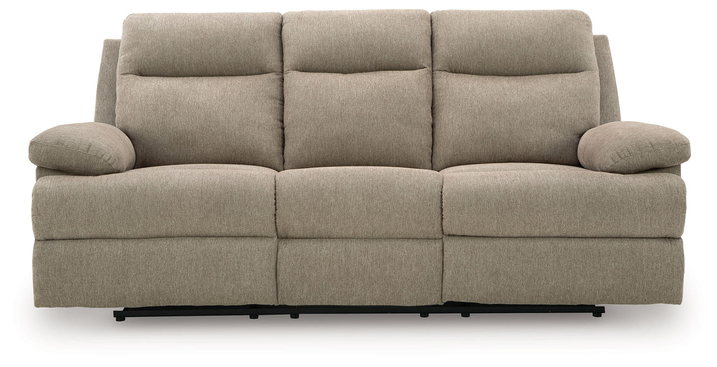 Side - Swipe - Reclining Sofa With Drop Down Table - Hornell Furniture Outlet