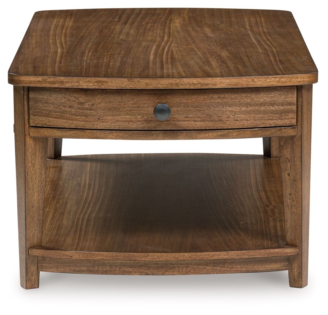 Burkbyer - Rectangular Table - Hornell Furniture Outlet