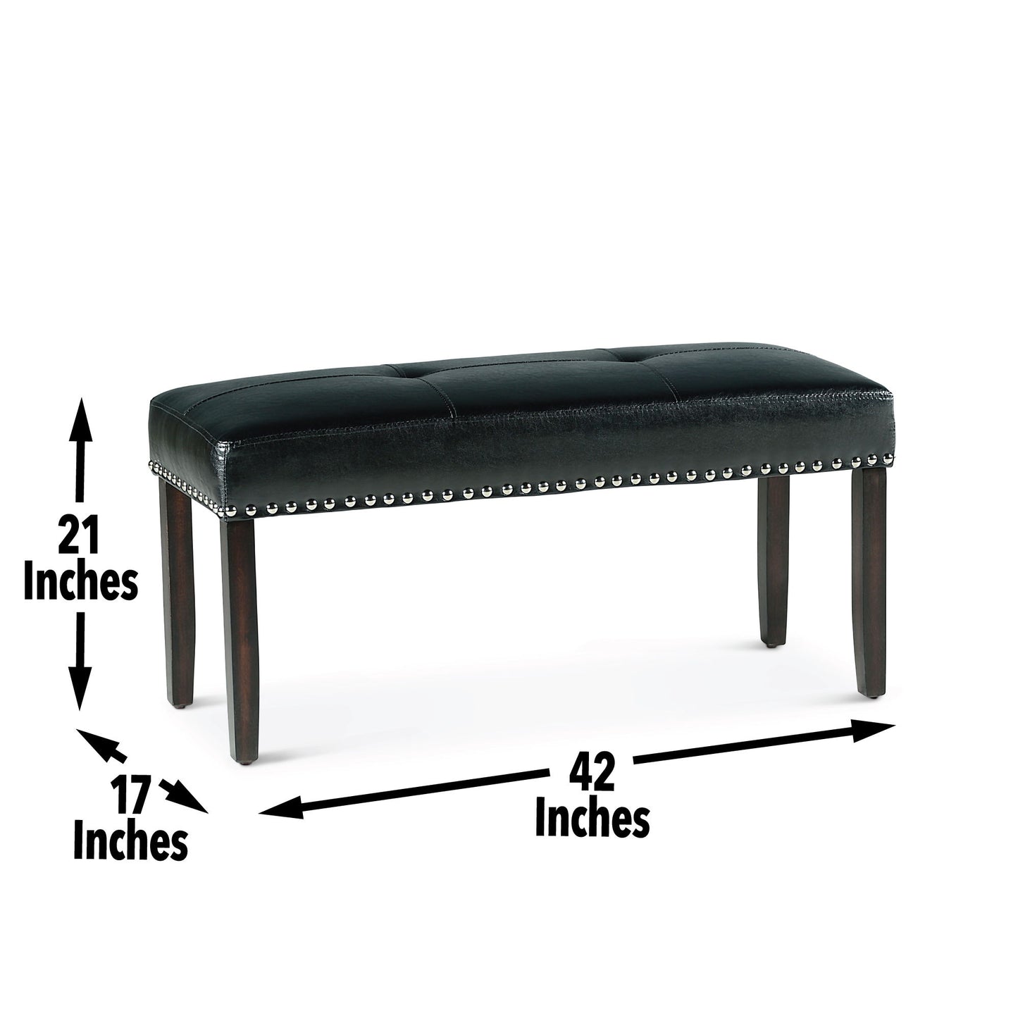 Westby - Dining Bench - Black - Hornell Furniture Outlet