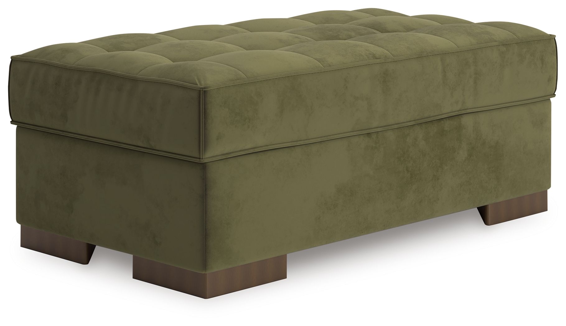 Caspian - Town - Olive - Oversized Accent Ottoman - Hornell Furniture Outlet