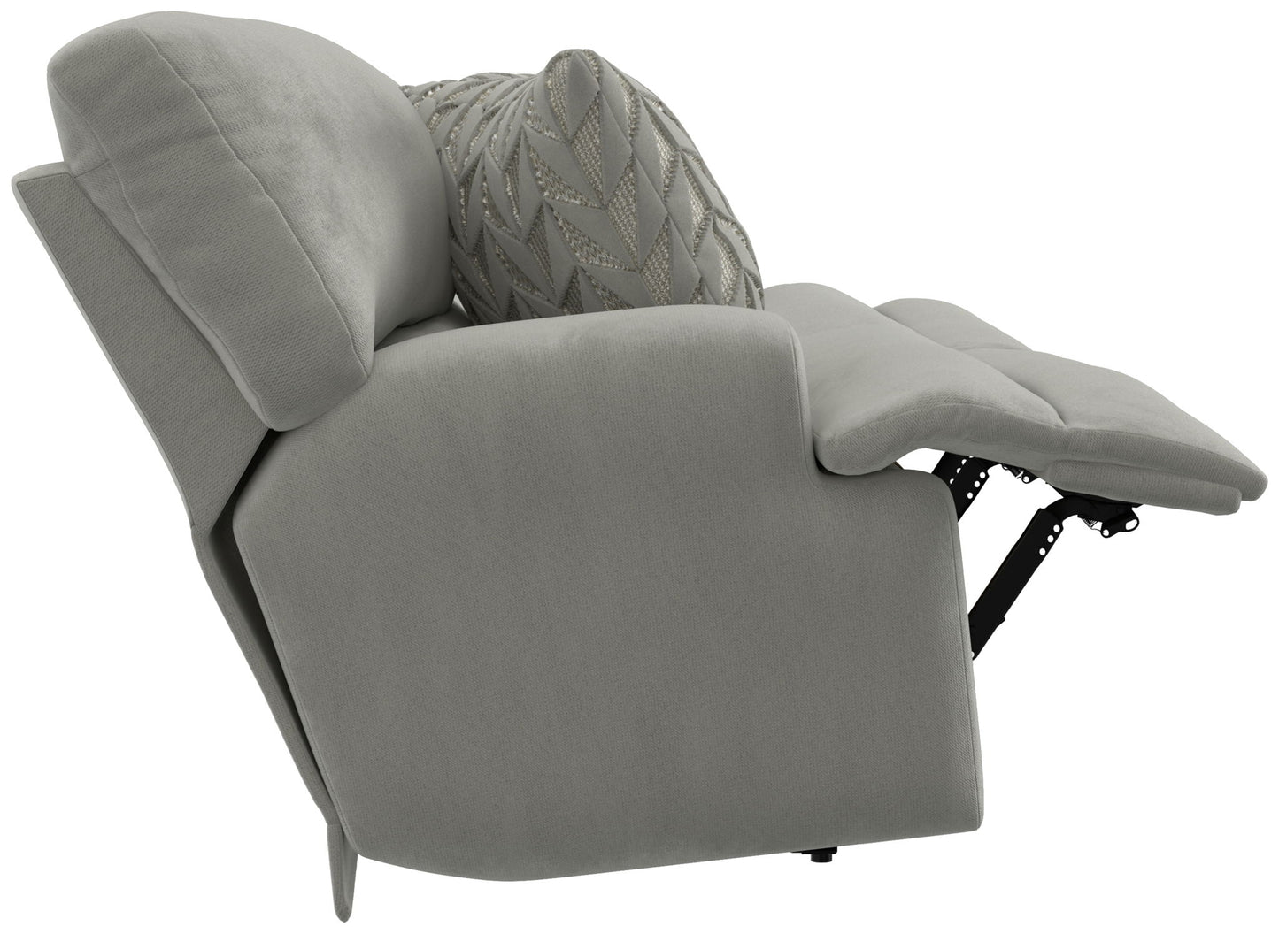 Renaldo - Power Sofa With Zero Gravity Recline - Stone - Hornell Furniture Outlet
