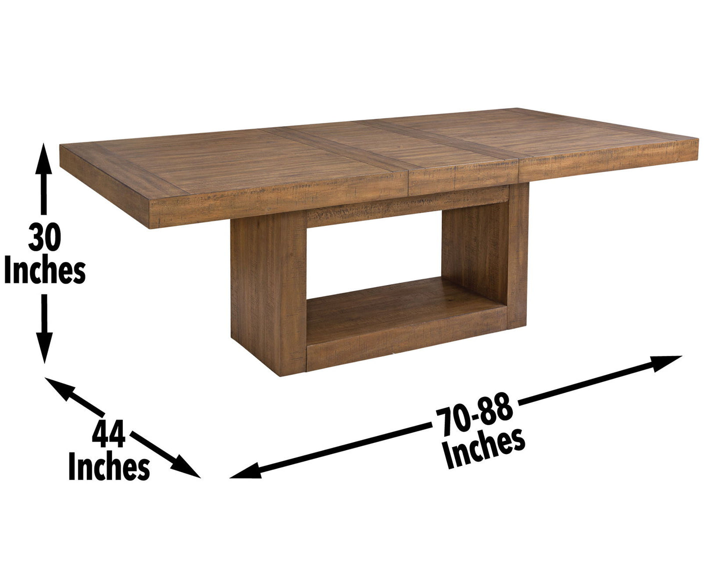 Garland - Dining Table - Light Brown - Hornell Furniture Outlet