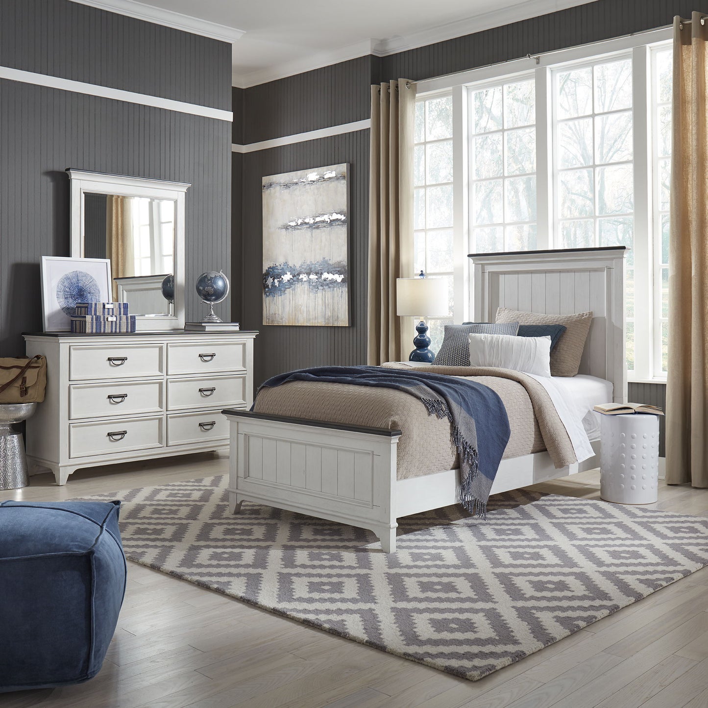 Allyson Park - Bedroom Set - Hornell Furniture Outlet