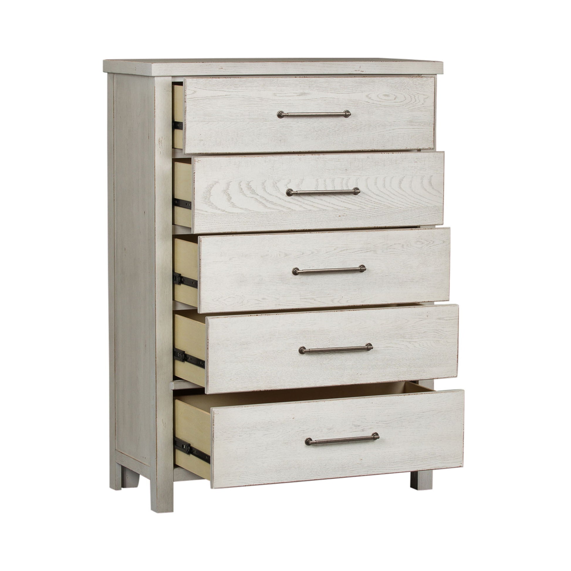 Modern Farmhouse - 5 Drawer Chest - Hornell Furniture Outlet