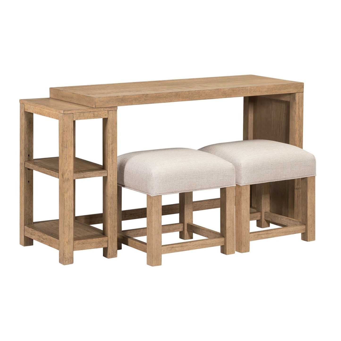 Corso - 3 Piece Console Set - Brown - Hornell Furniture Outlet