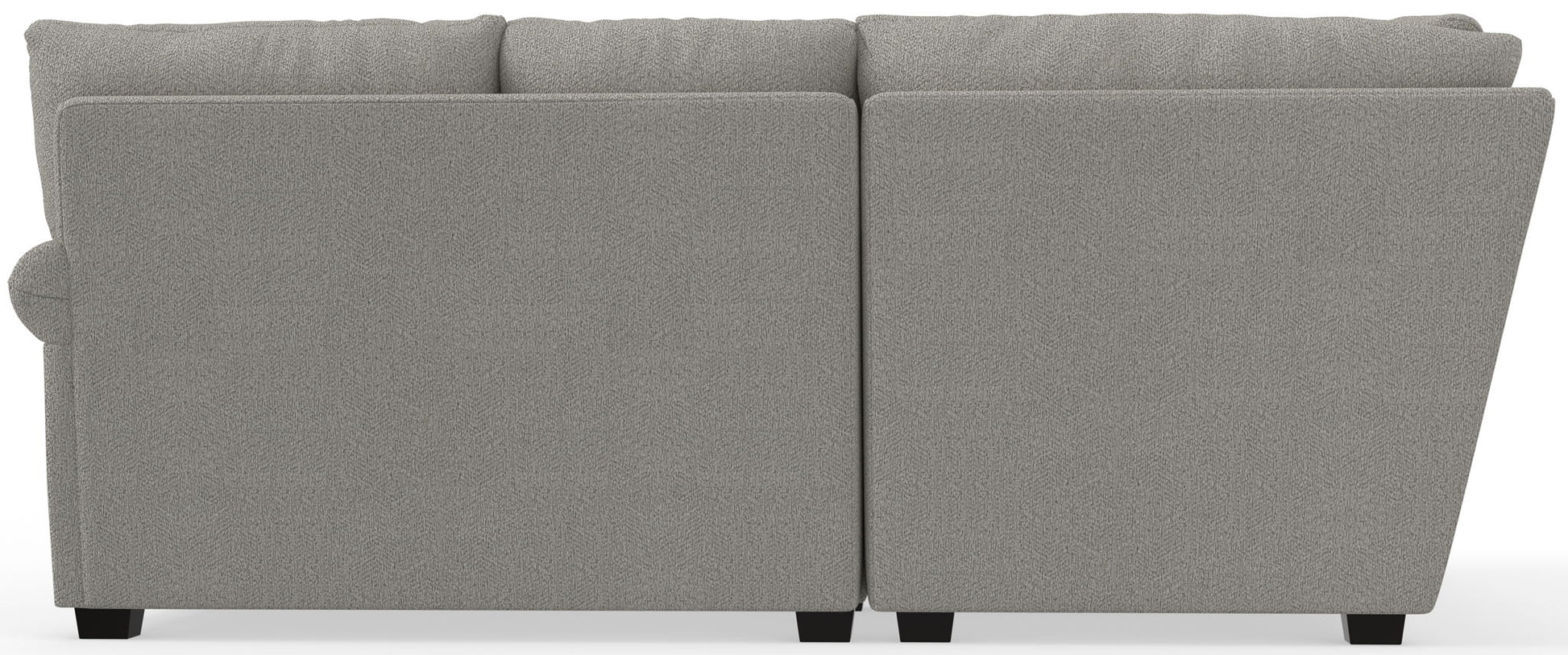 Livingston - Sectional With Comfort Coil Seating, 40" Cocktail Ottoman And Accent Pillows Included - Hornell Furniture Outlet