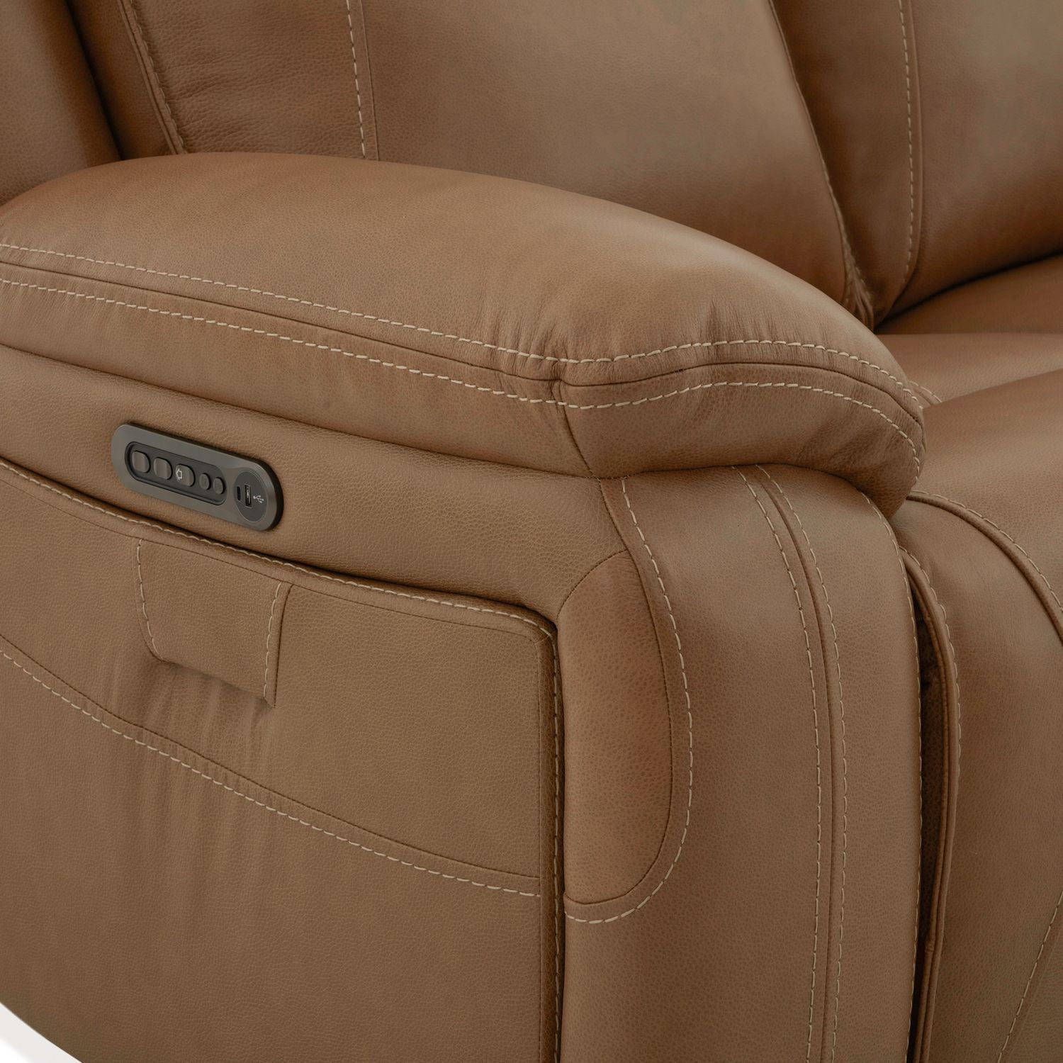 Callihan - Sofa P3 & ZW - Brown - Hornell Furniture Outlet